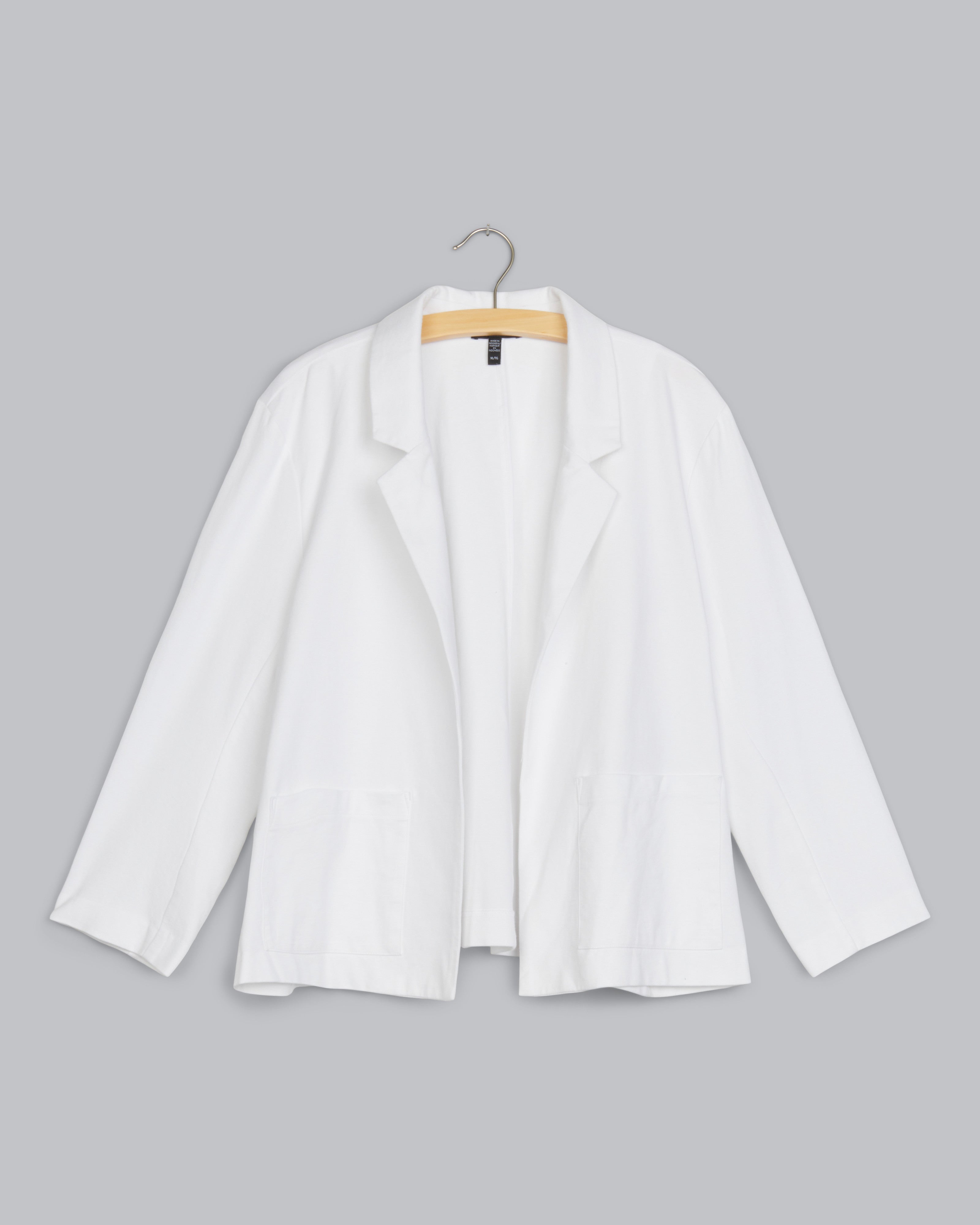 Organic Cotton Ponte Jacket – Eileen Fisher Renew
