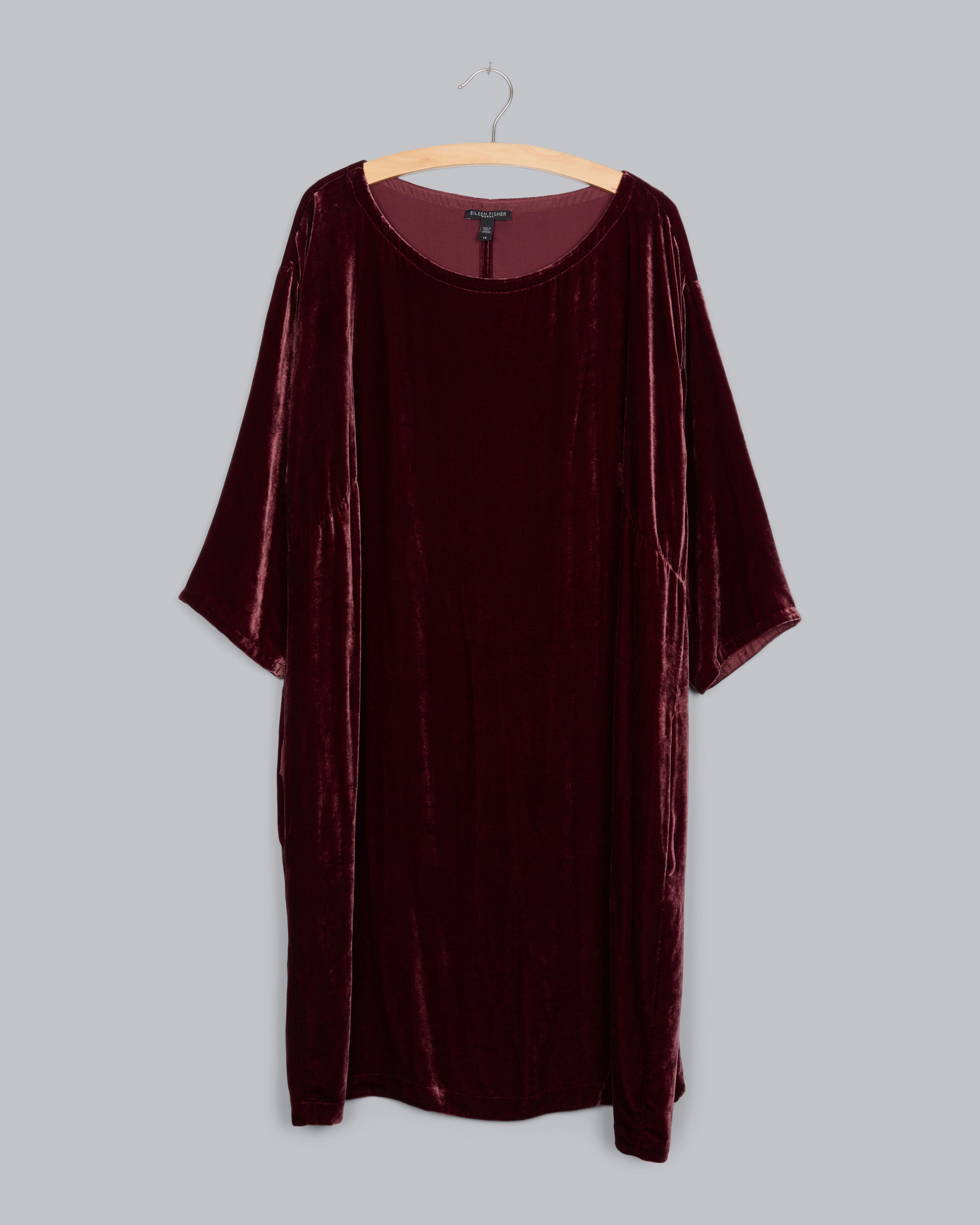 Velvet Dress  Eileen Fisher Renew