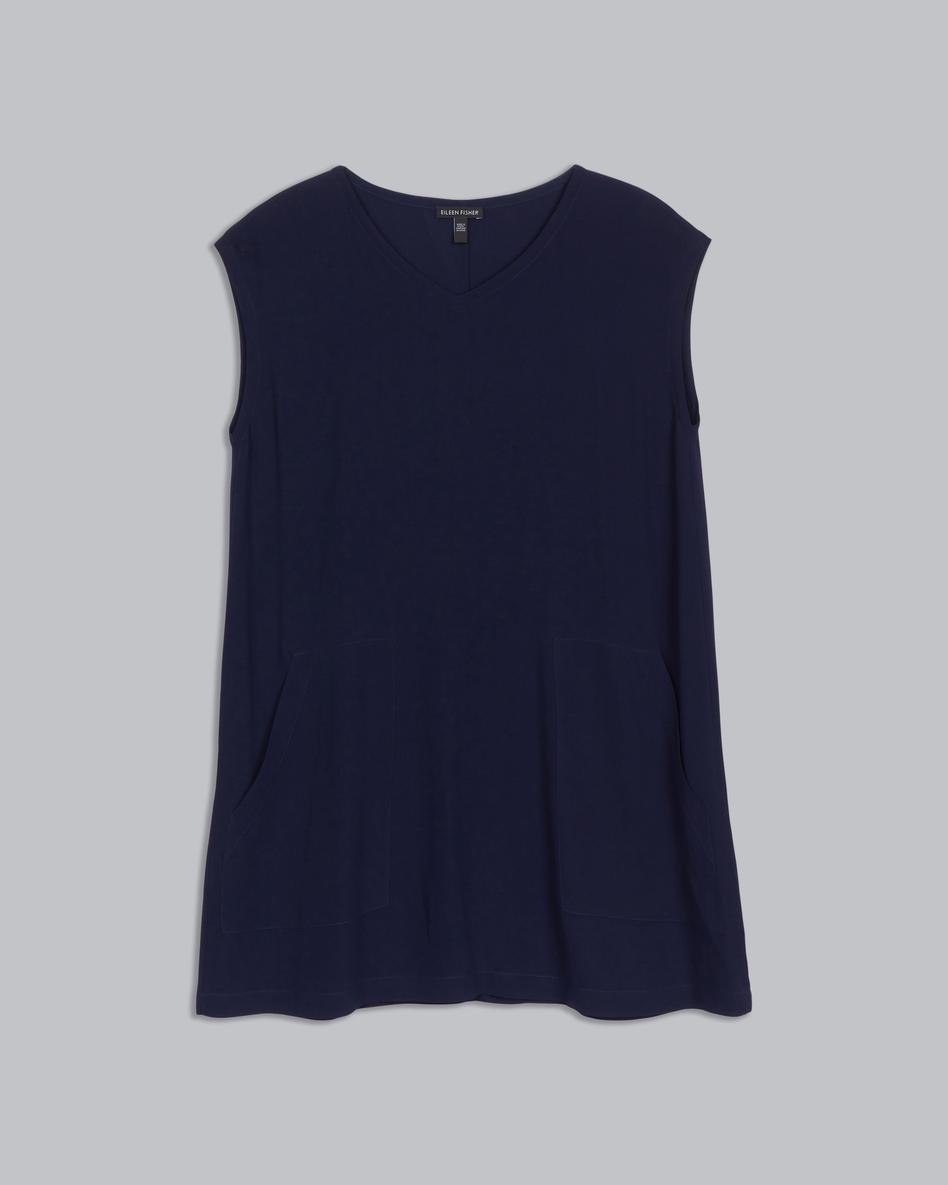 Georgette Irisee & Crepe Tri-Colored Dress main image 1