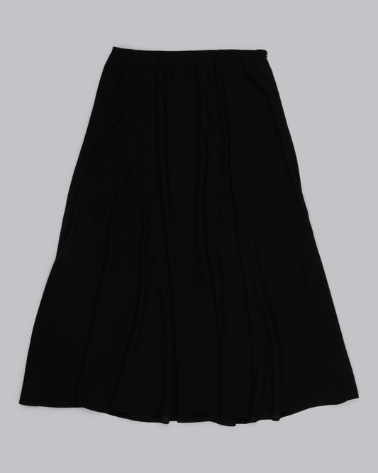 Silk Georgette Crepe Skirt