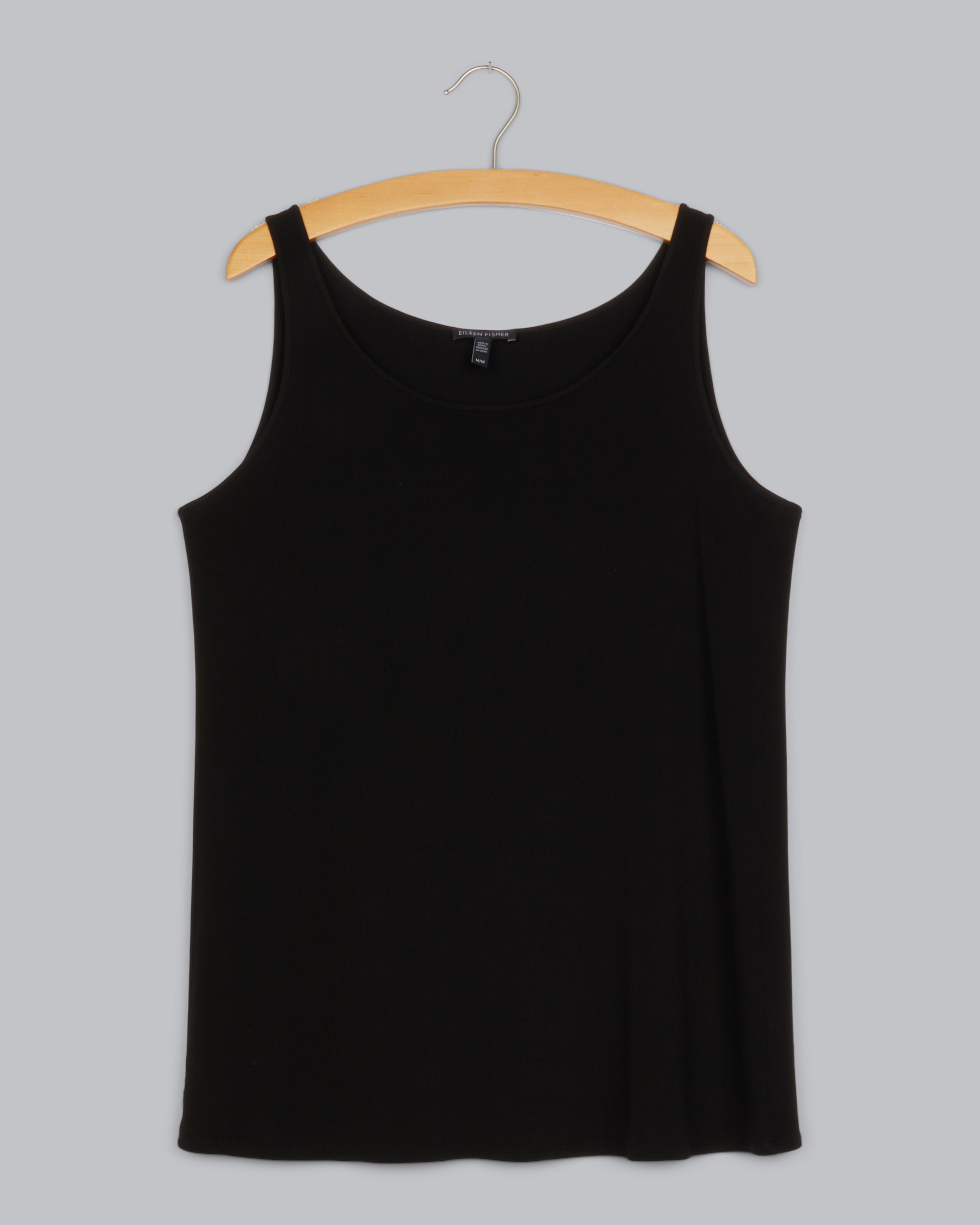 eileen fisher black tank top
