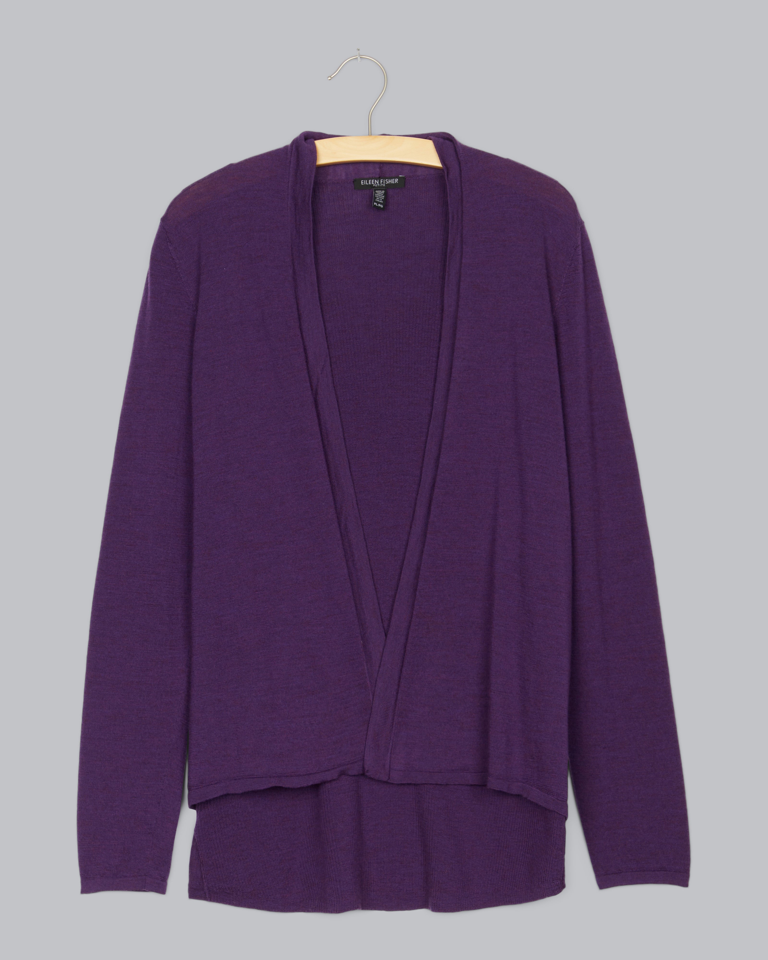 Fine Merino Jacquard Cardigan