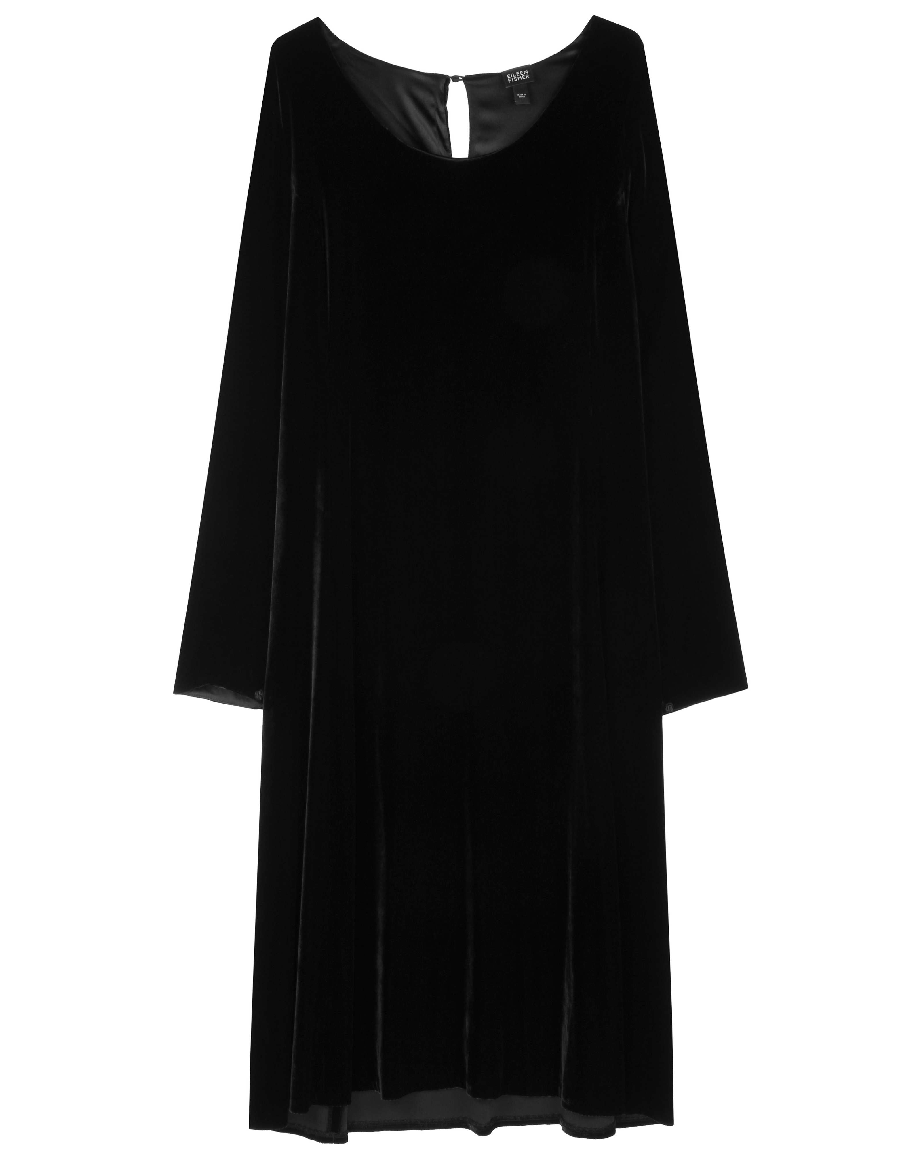 Washable Stretch Velvet Stretch Velvet Dress – Eileen Fisher Renew