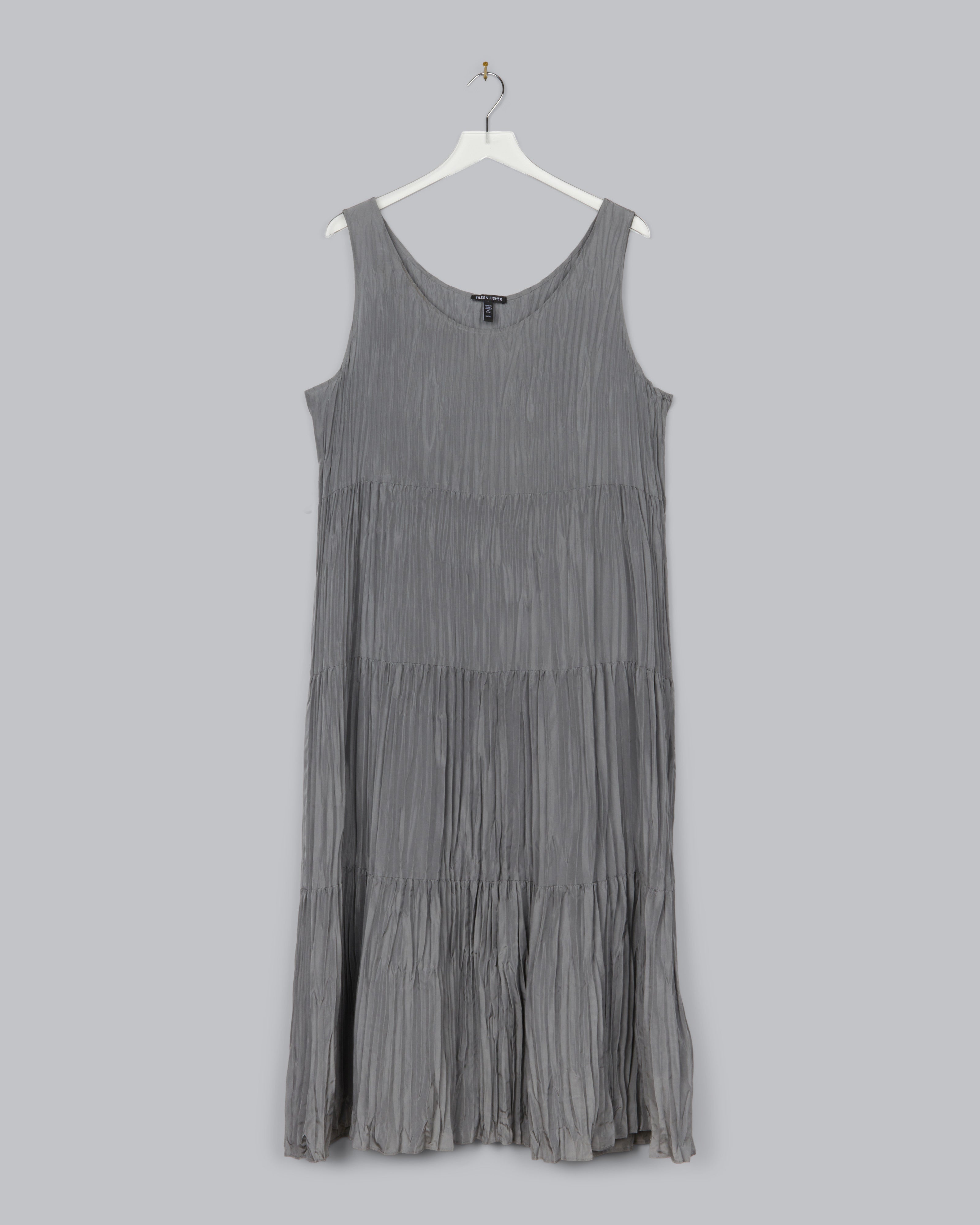 Crushed Silk Dress – Eileen Fisher Renew