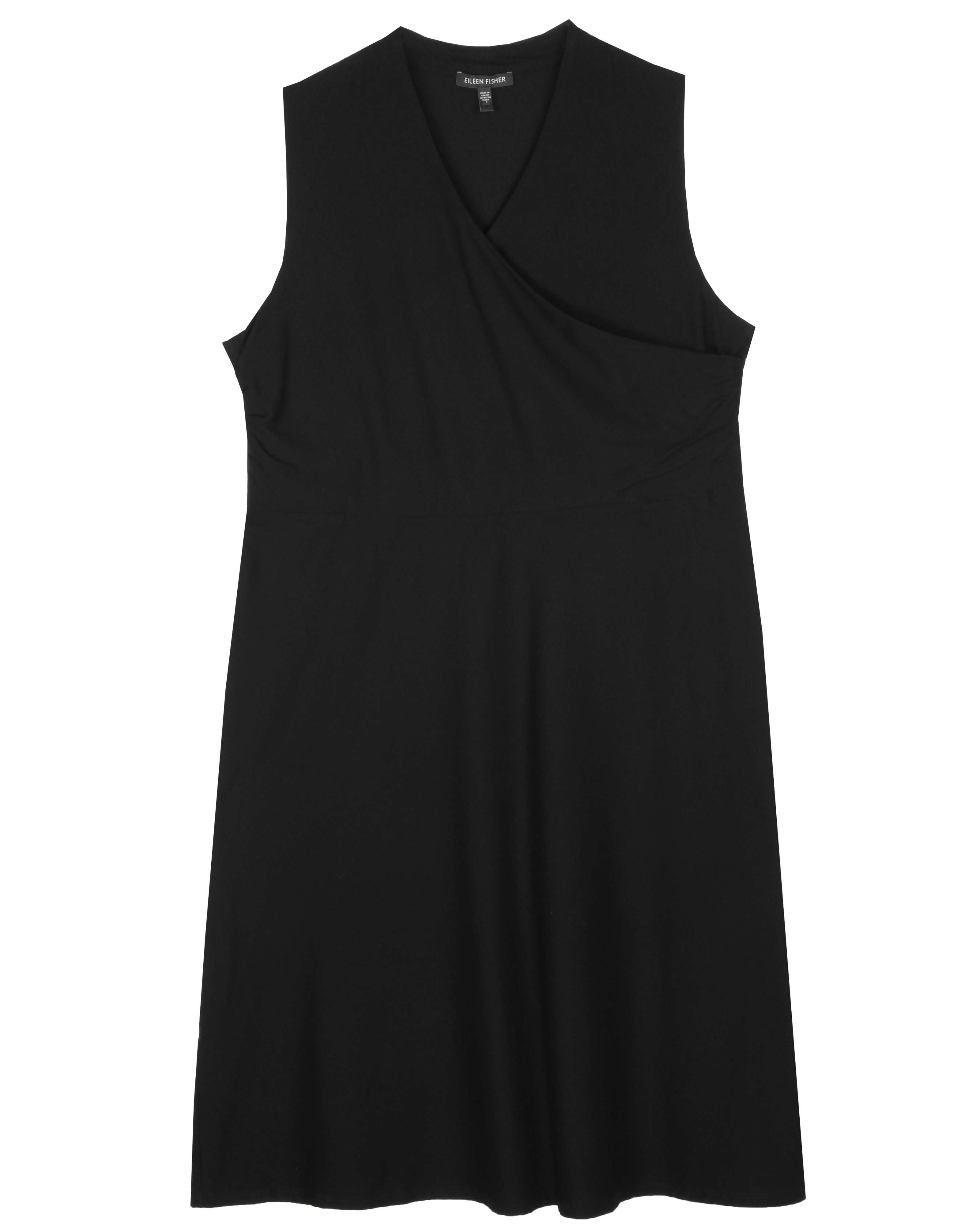 Lightweight Washable Stretch Crepe Dress – Eileen Fisher Renew