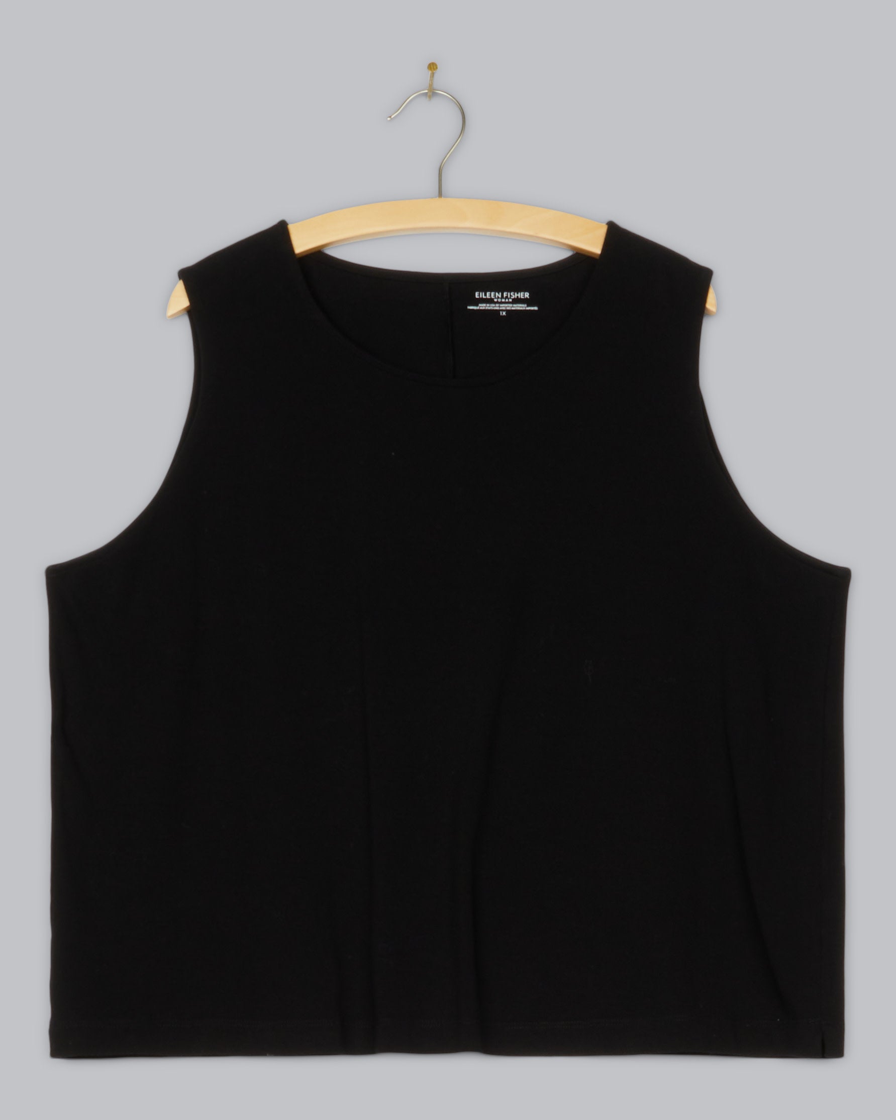 SOLID STRETCH JERSEY TANK
