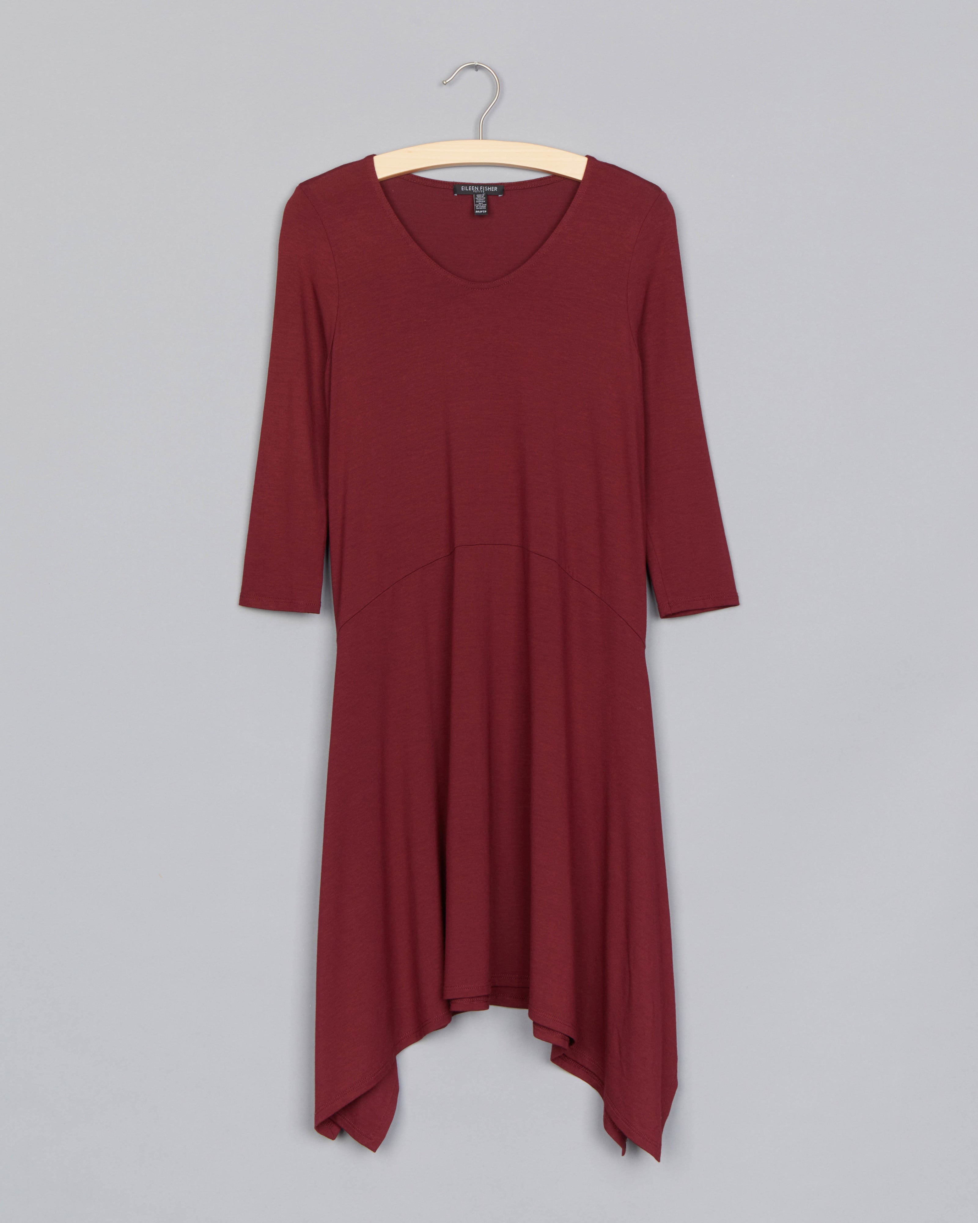 Lightweight Viscose Jersey Dress – Eileen Fisher Renew