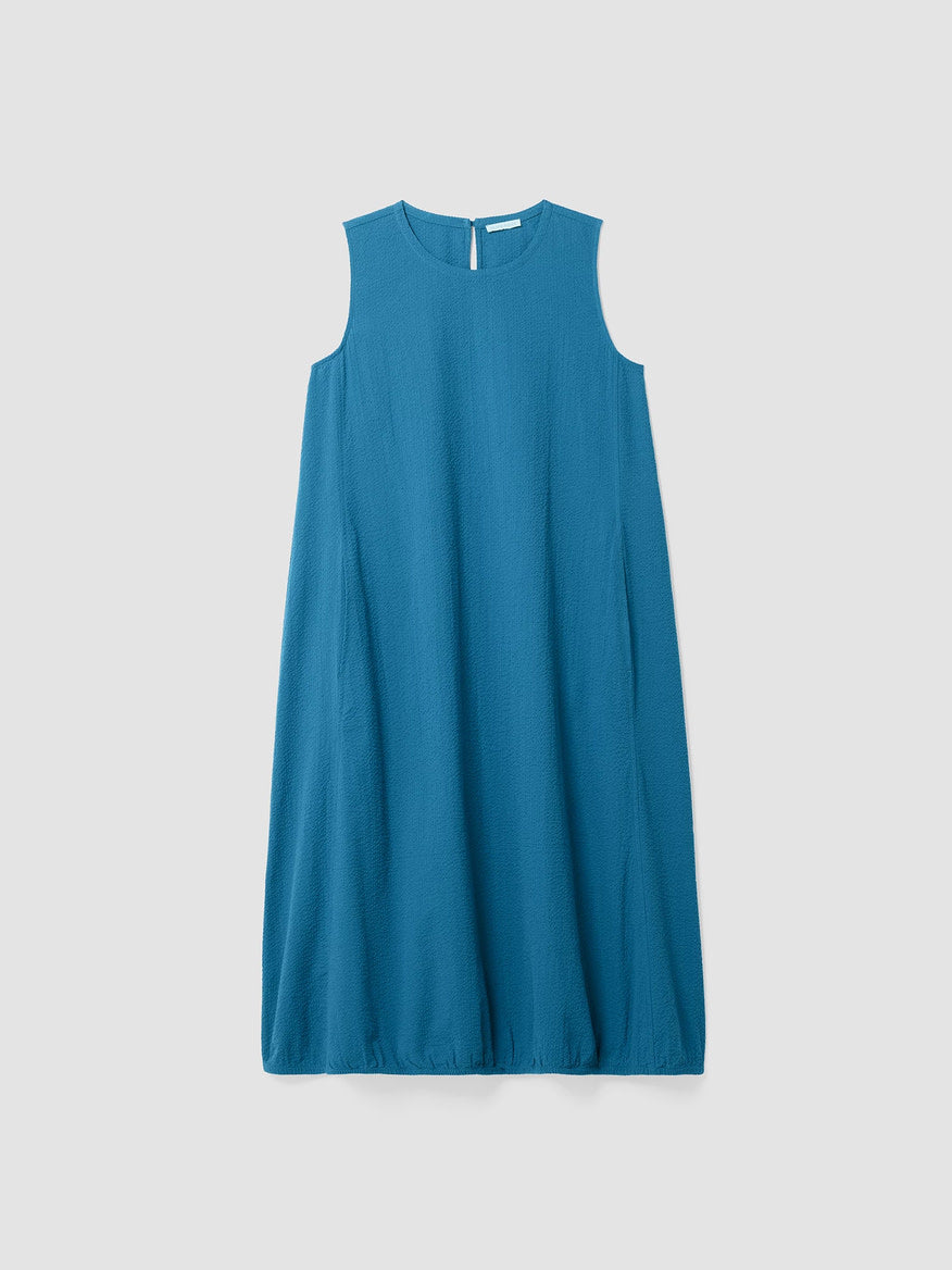 Organic Cotton Ripple Lantern Dress Eileen Fisher Renew Organic Cotton Ripple Lantern Dress Eileen Fisher Renew