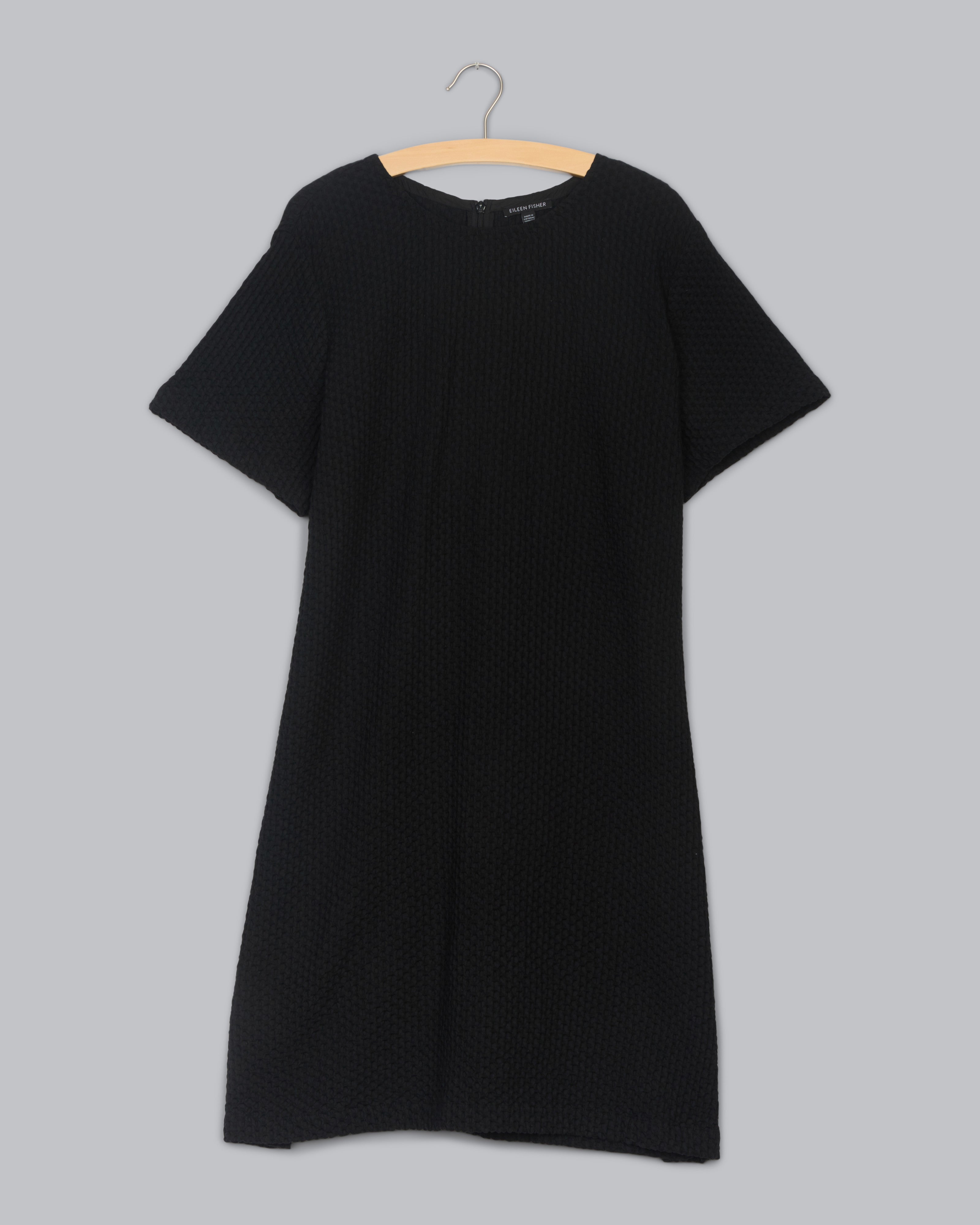 Tencel Organic Cotton Honeycomb Dress - Eileen Fisher Renew