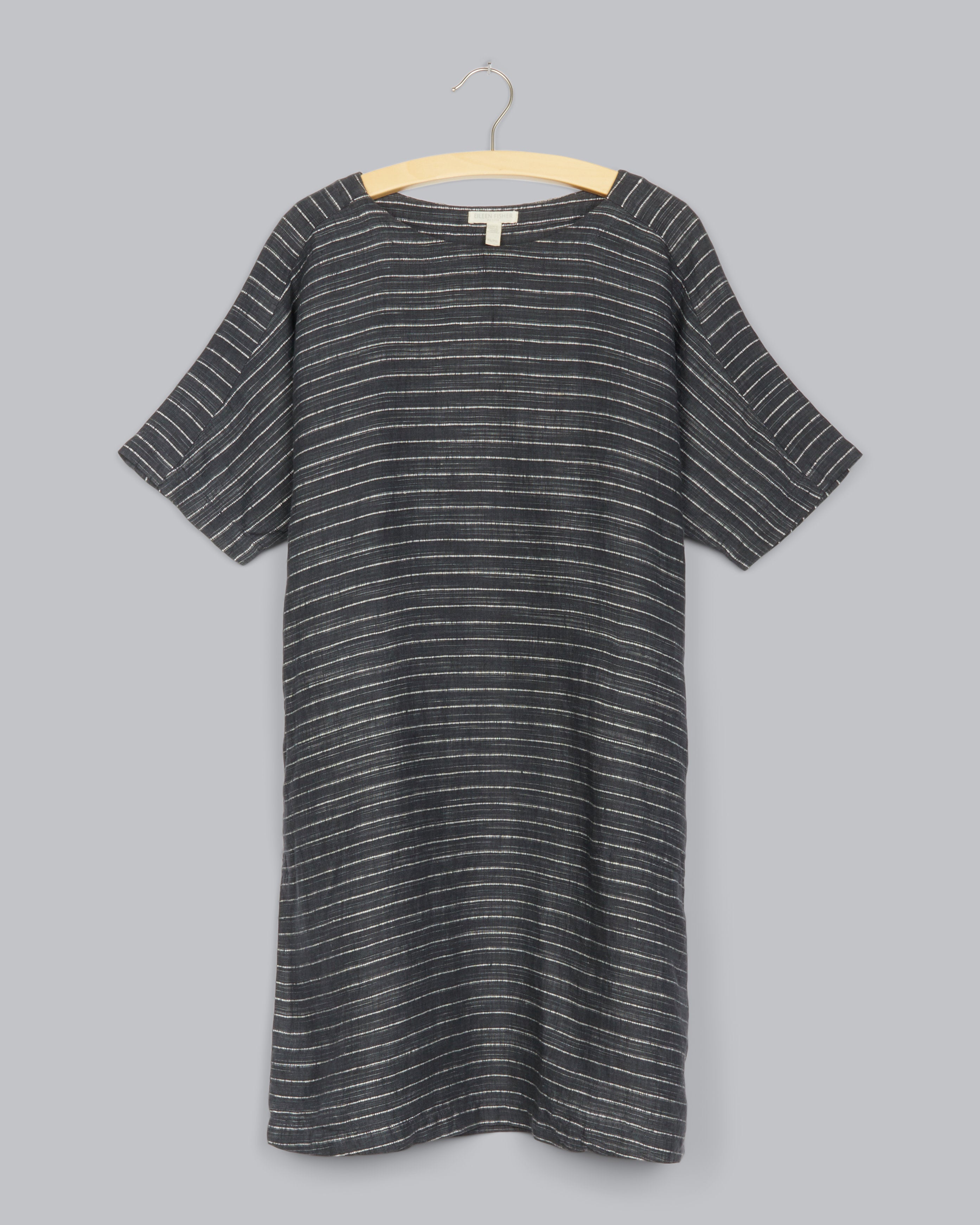 Organic Linen Delave Pinstripe Dress Eileen Fisher Renew Organic Linen Delave Pinstripe Dress Eileen Fisher Renew
