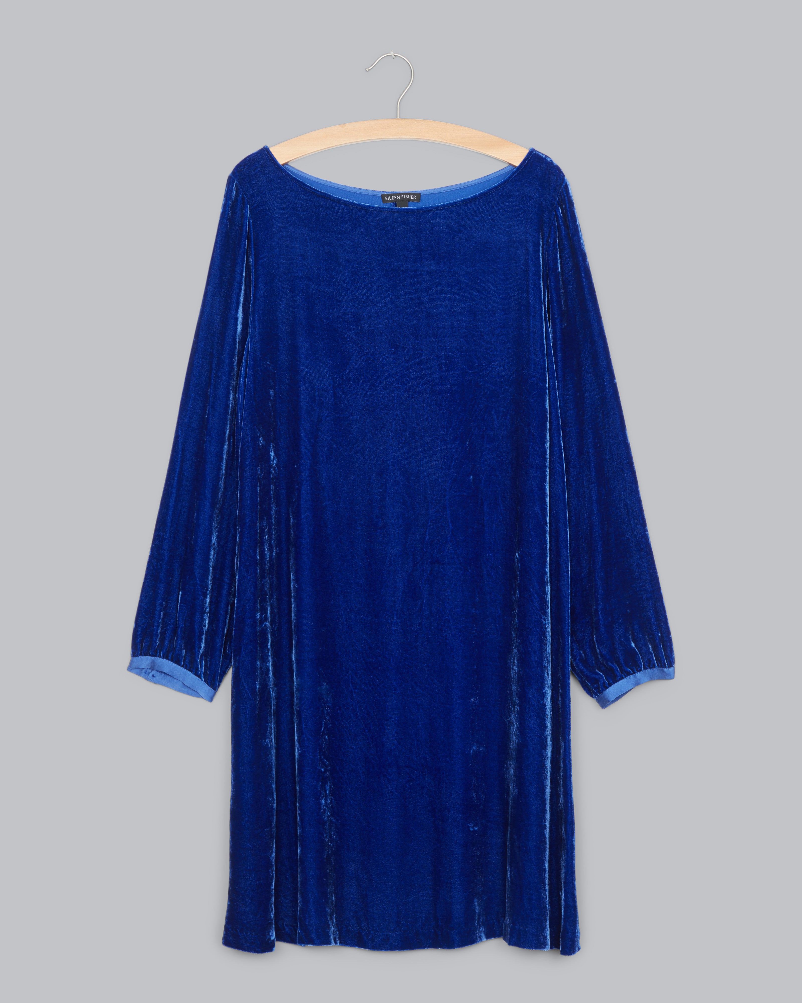 Velvet Dress – Eileen Fisher Renew Velvet Dress – Eileen Fisher Renew