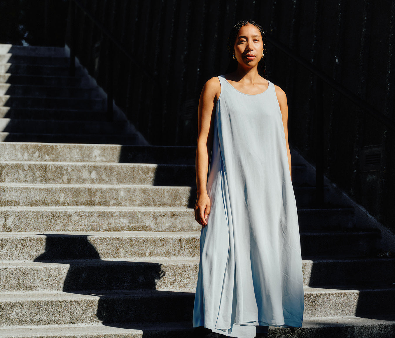 00s eileen fisher リネン　ショップコート　L ビンテージ 00s eileen fisher リネン ショップコート L ビンテージ