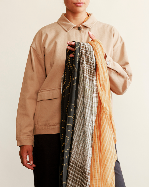 Supersoft Yak & Merino Heatherblock Cardigan – Eileen Fisher Renew