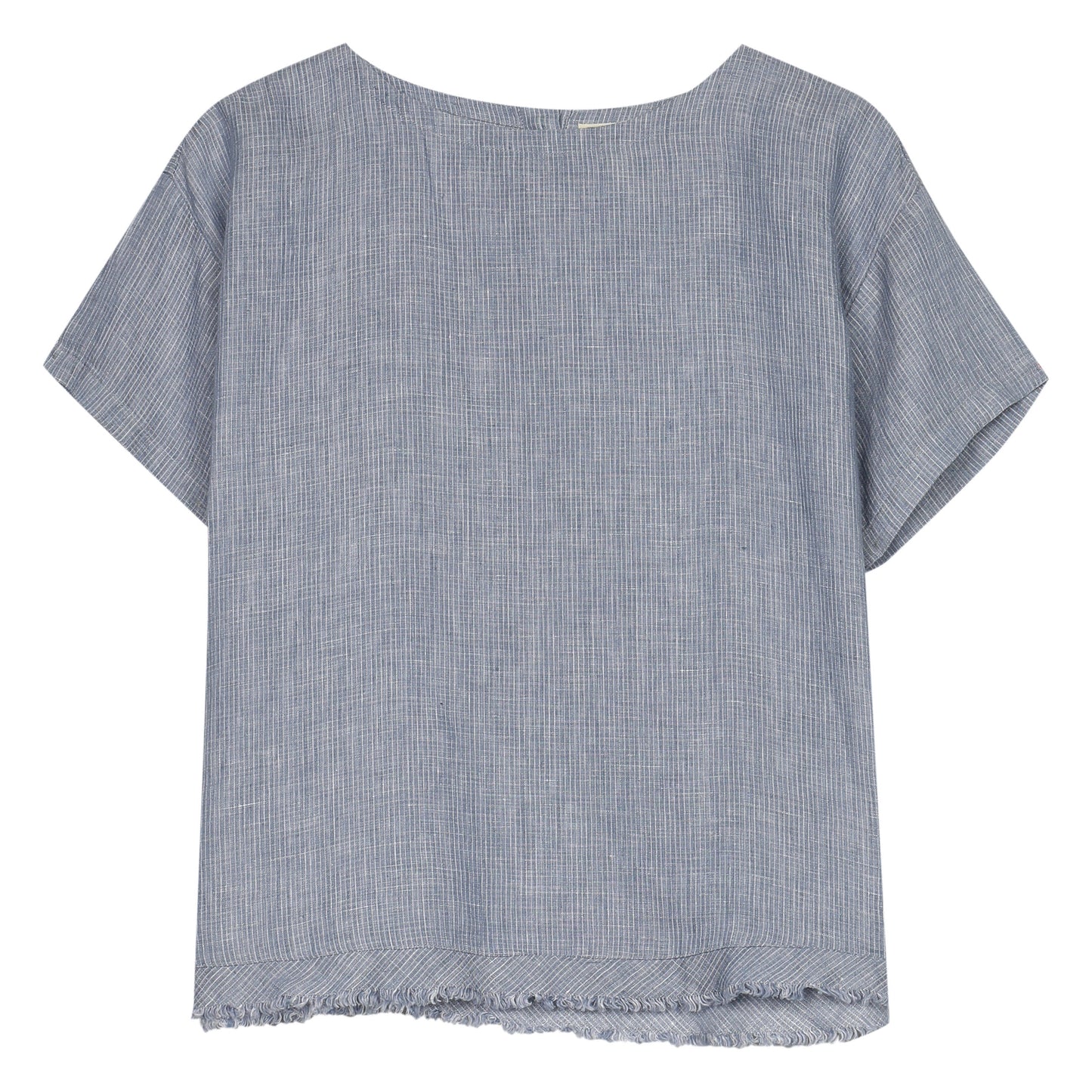 Organic Linen Slub Check Shirt