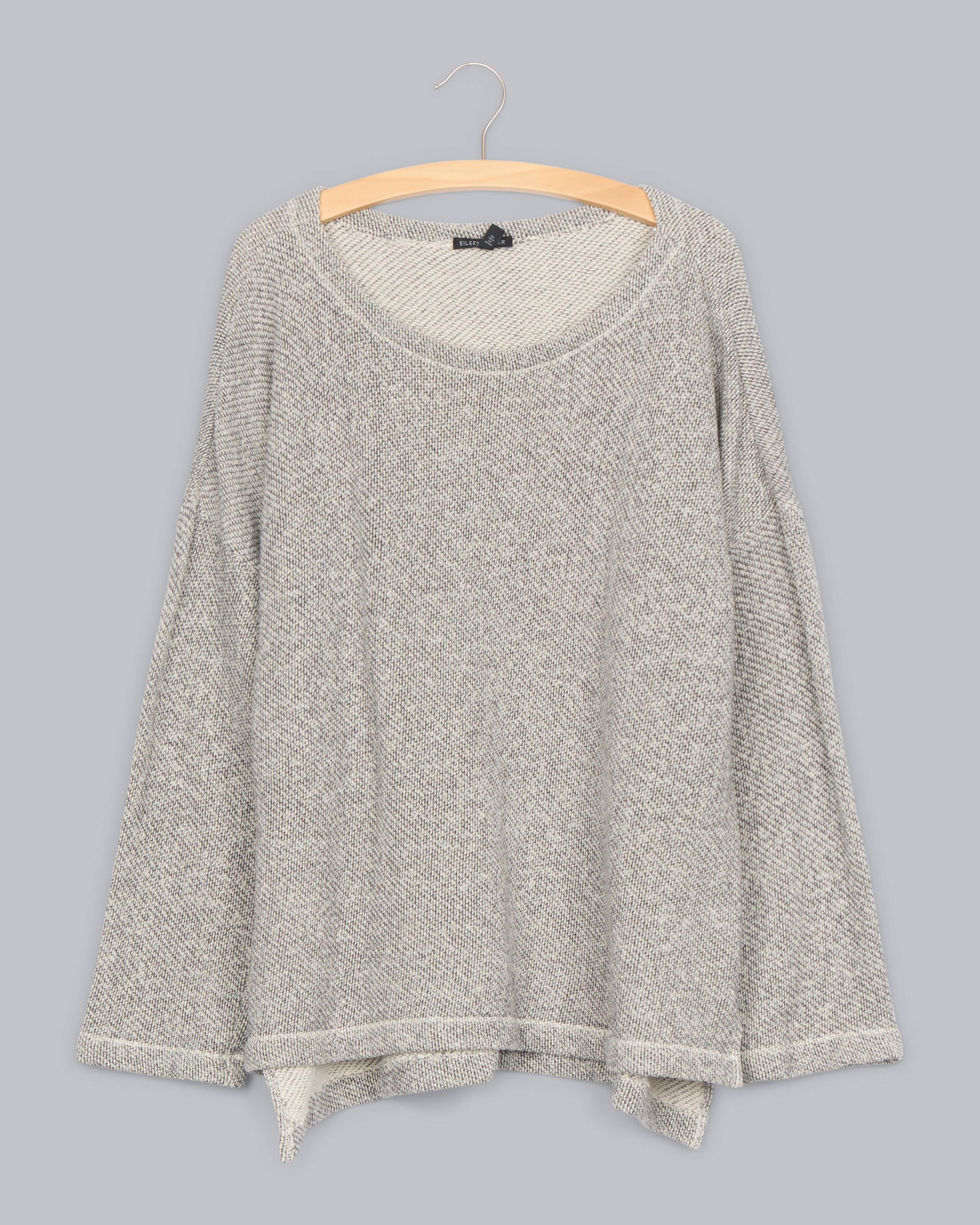 Twisted Organic Cotton Terry Pullover – Eileen Fisher Renew