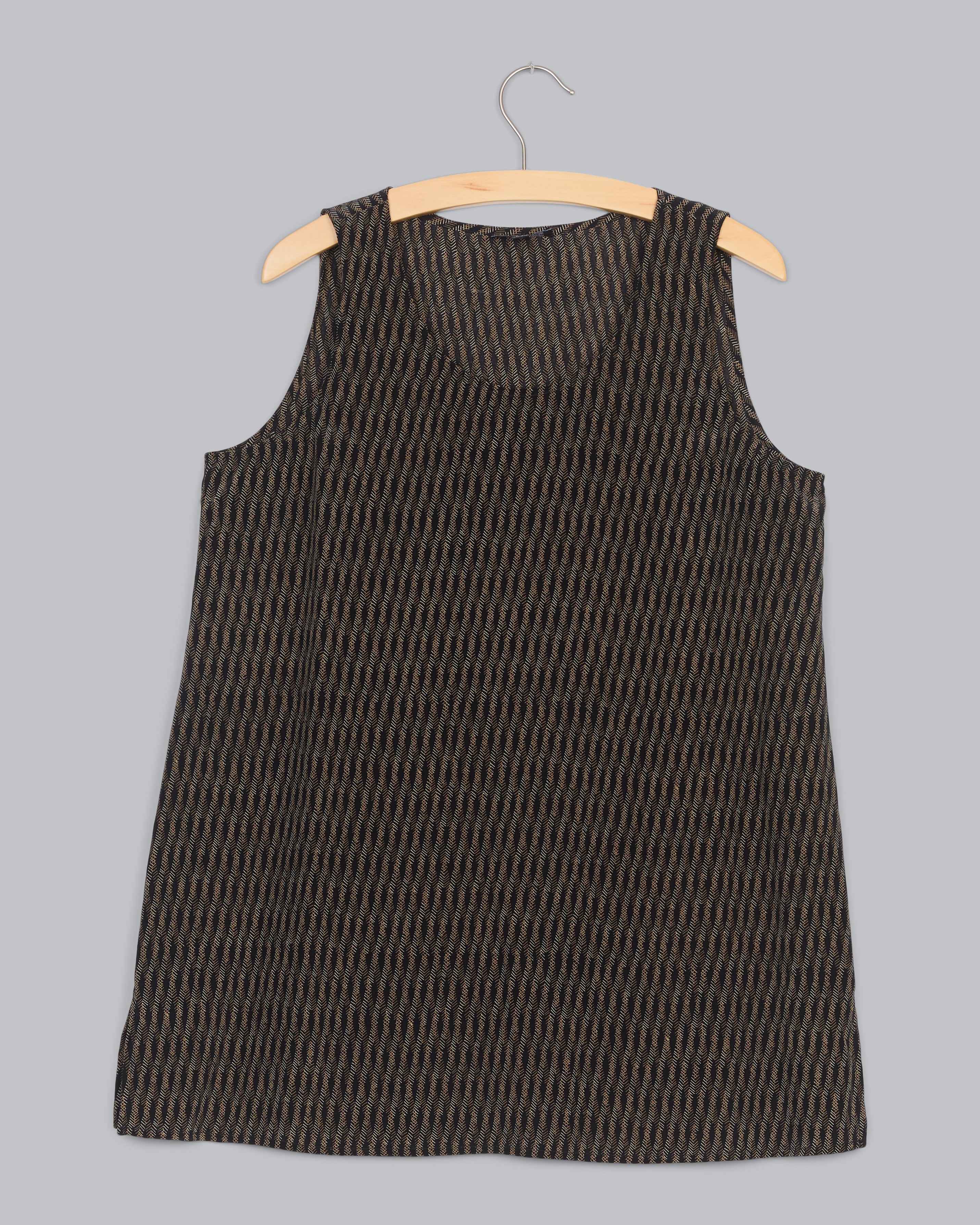 Chevron Printed Silk Tank – Eileen Fisher Renew