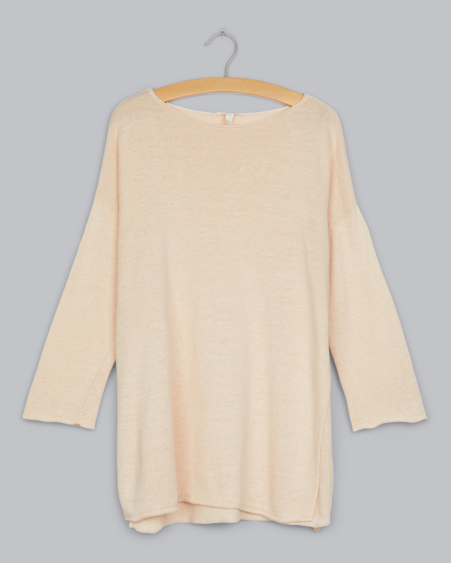 Organic Linen Knit Pullover