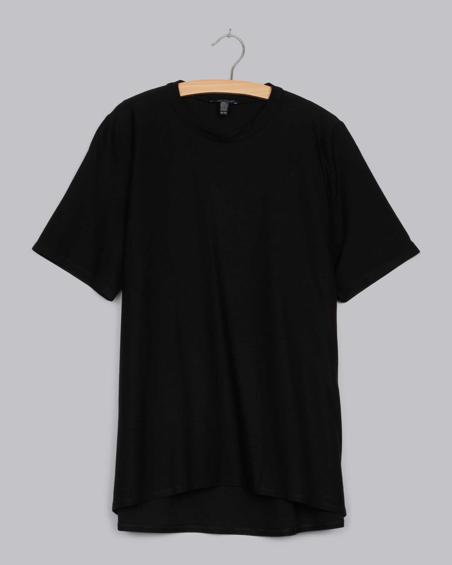 Lightweight Washable Stretch Crepe Tee