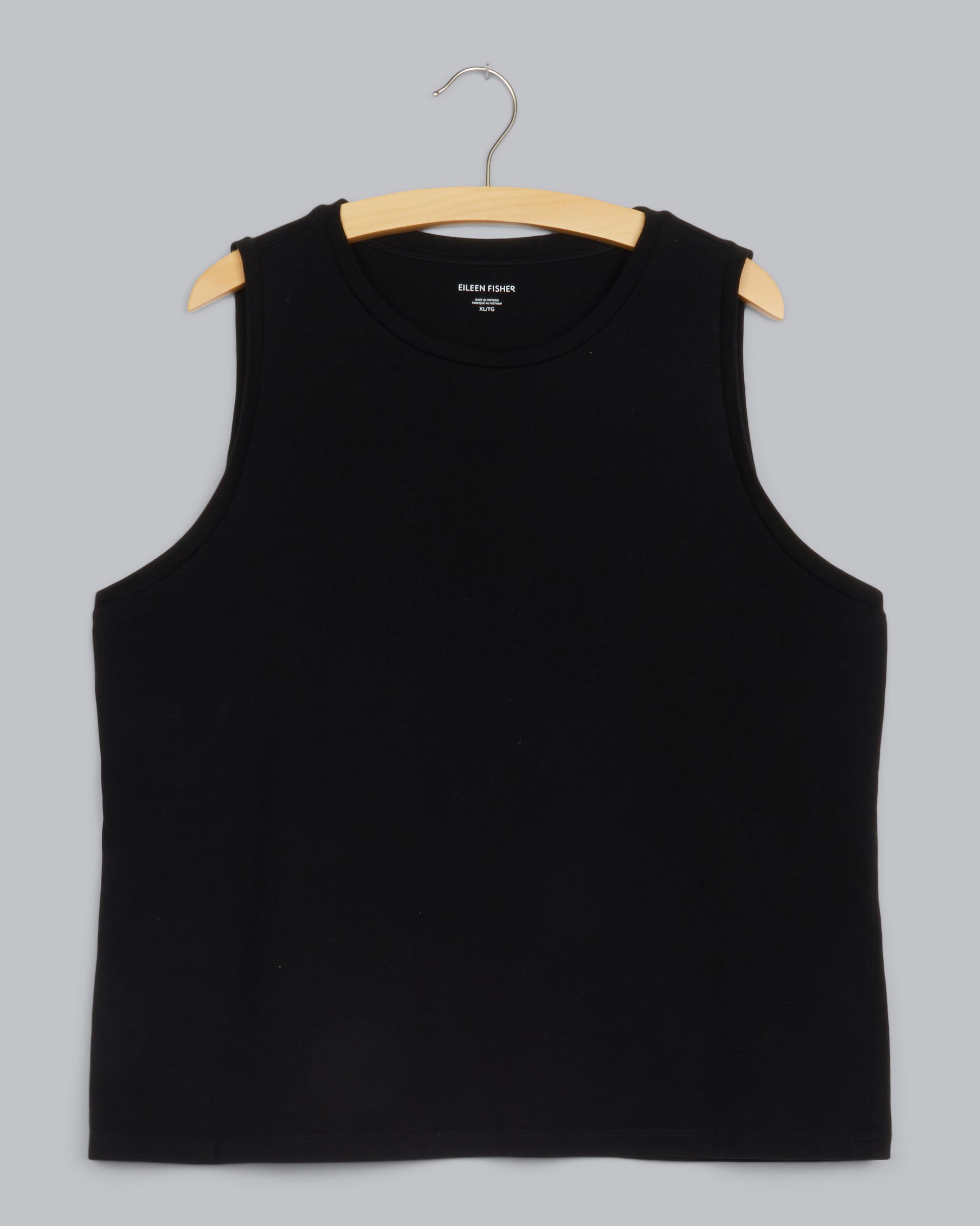eileen fisher black tank top