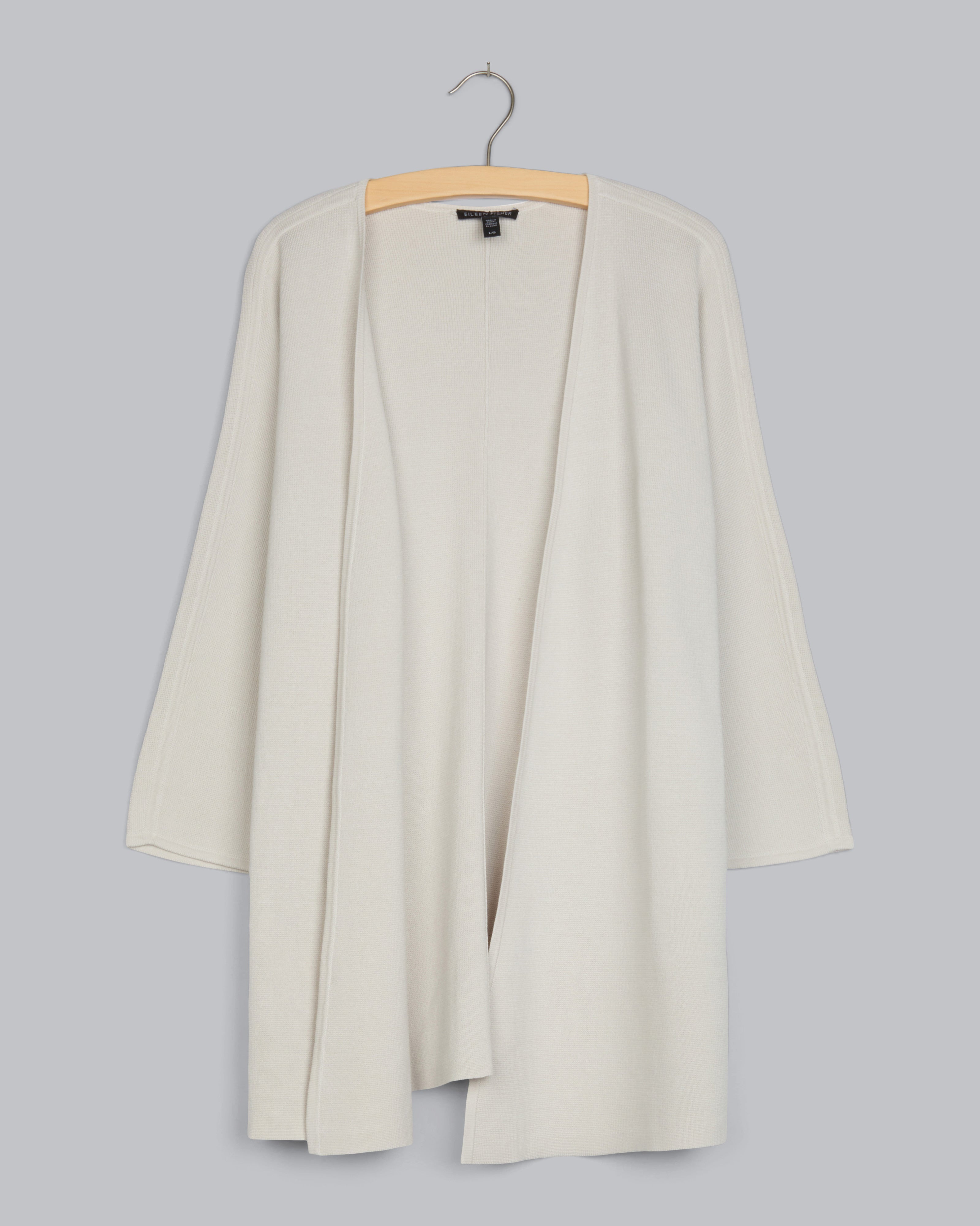 Silk & Organic Cotton Interlock Cardigan – Eileen Fisher Renew