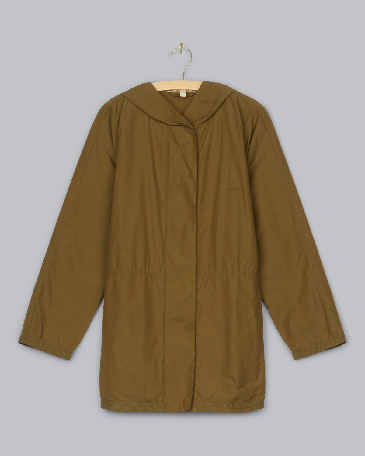 Light Organic Cotton Nylon Coat