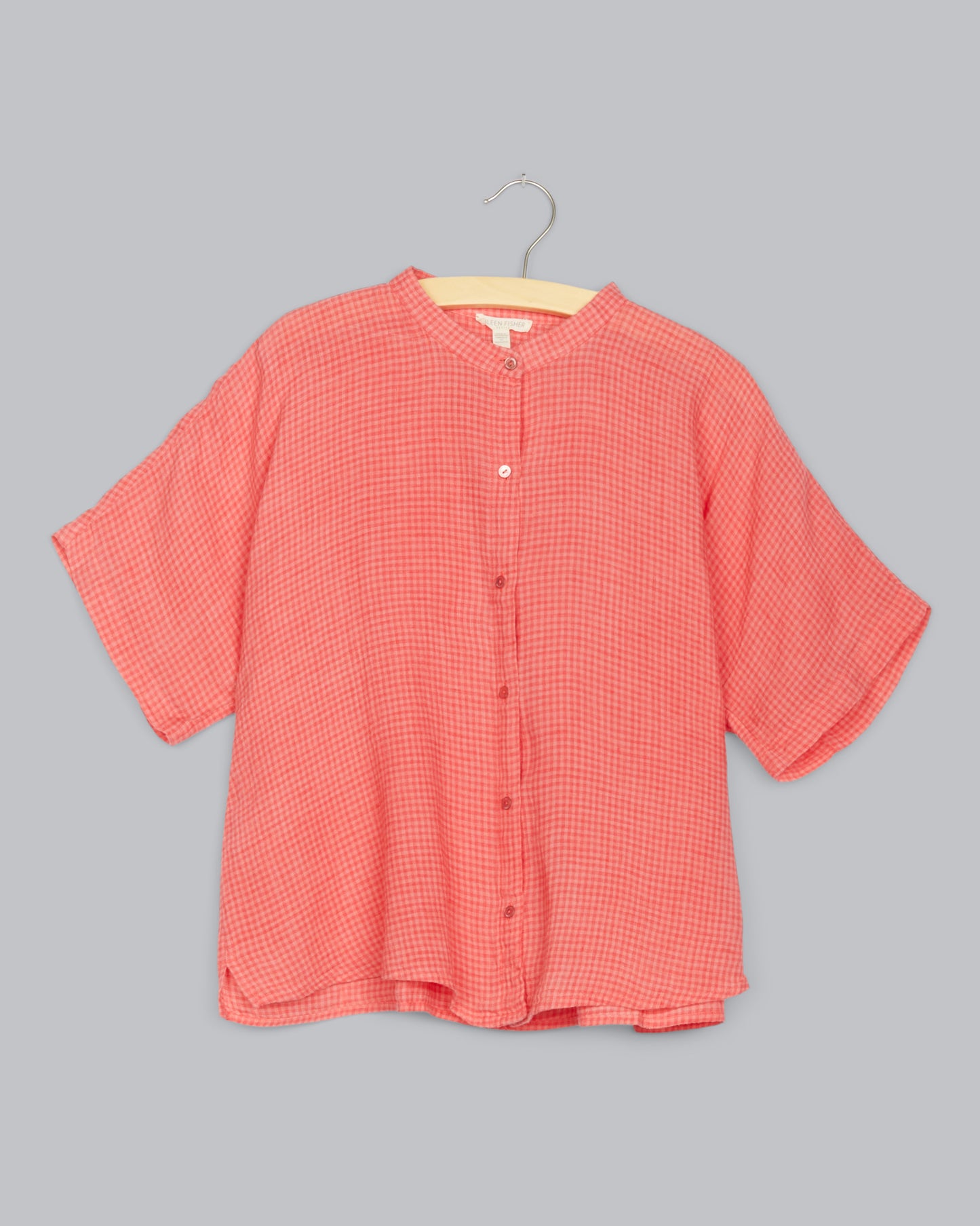 Organic Linen Check Shirt