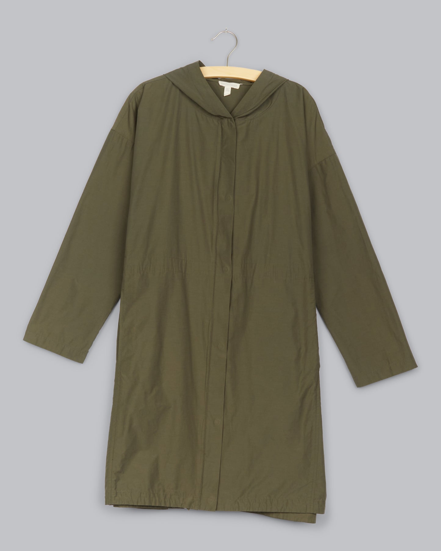 Light Organic Cotton Nylon Coat