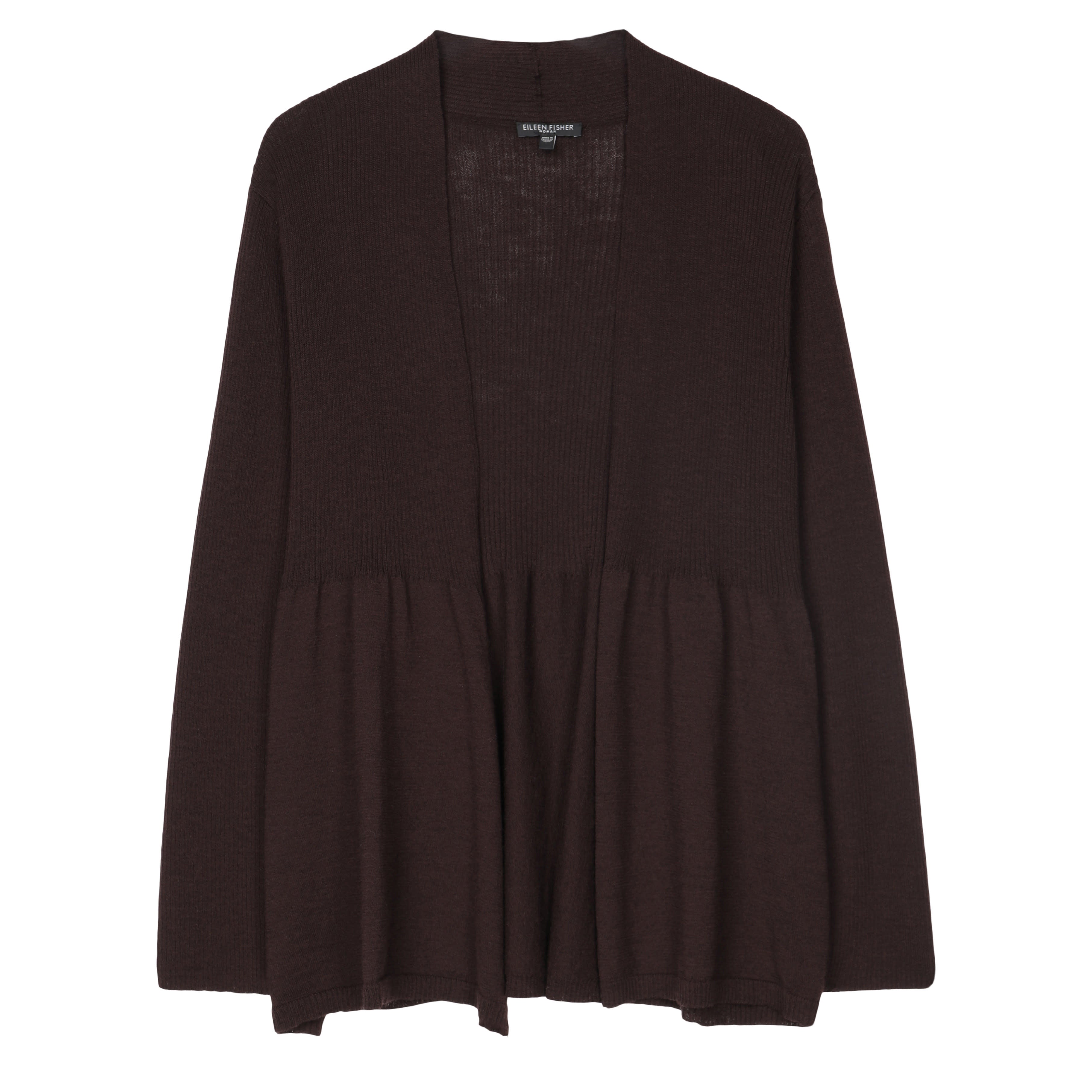 Washable Wool Rib Release Cardigan – Eileen Fisher Renew