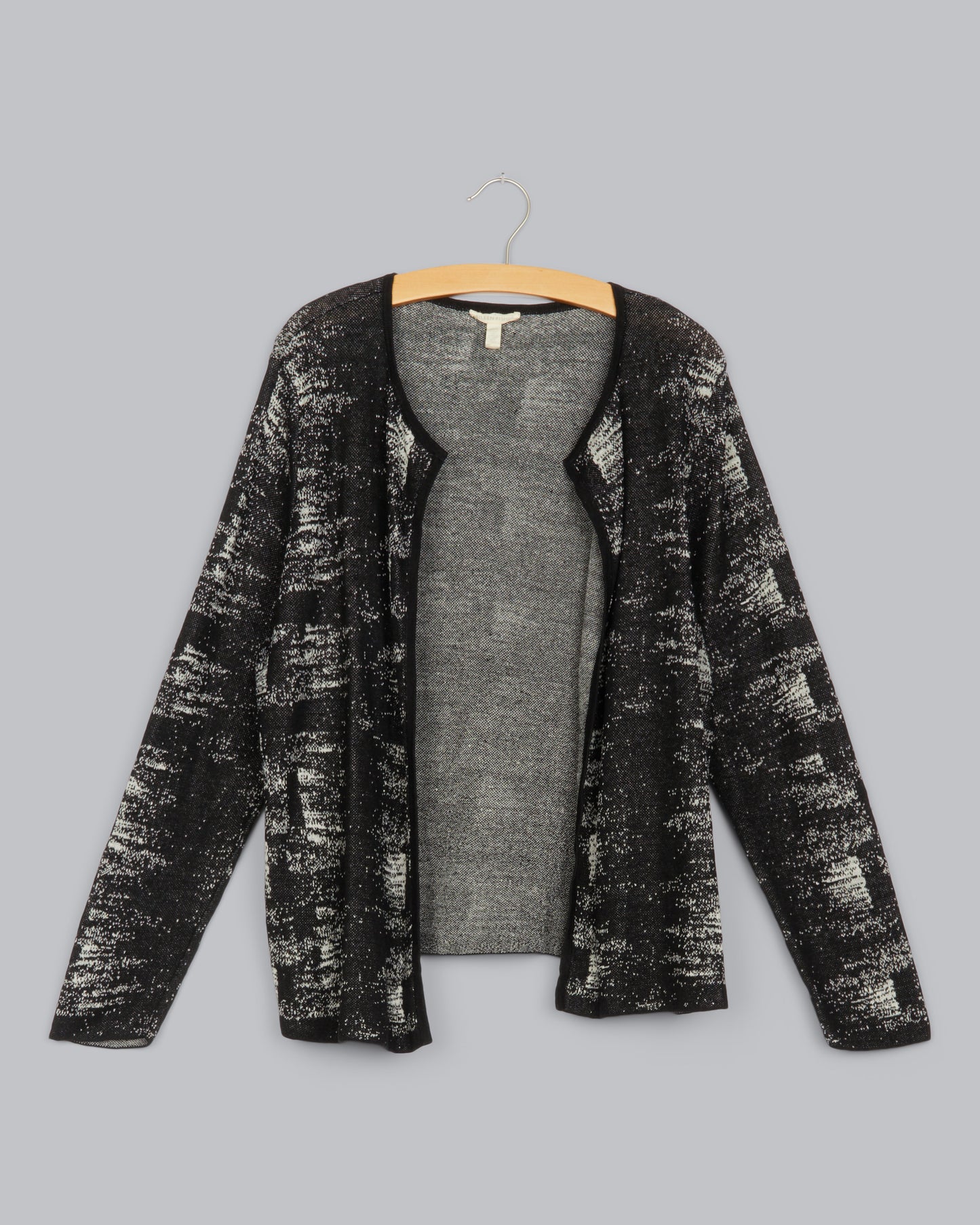 Fine Organic Linen Crepe Knit Cardigan