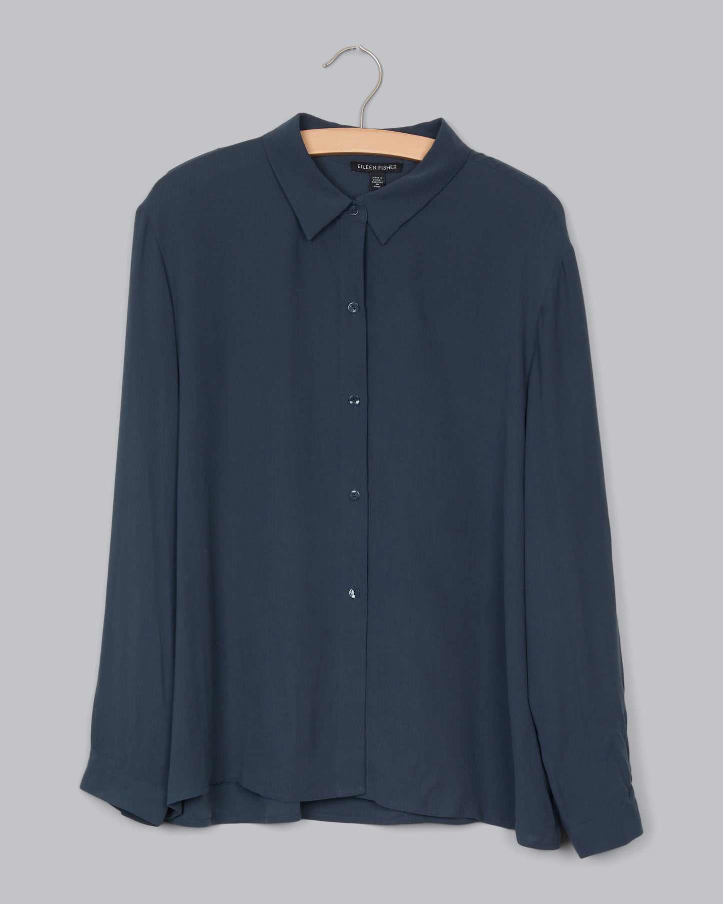 Silk Georgette Crepe Shirt