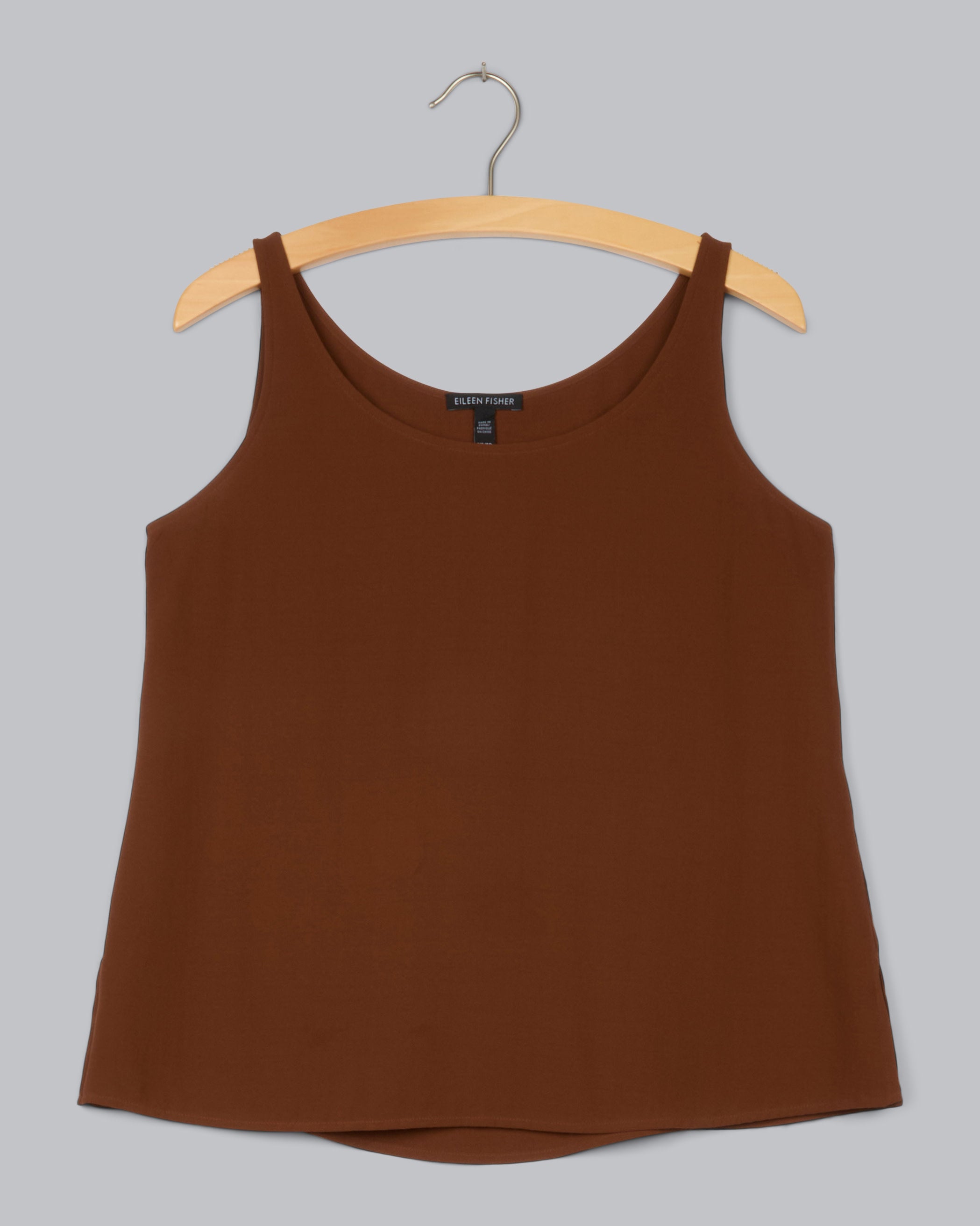 Silk Georgette Crepe Tank – Eileen Fisher Renew
