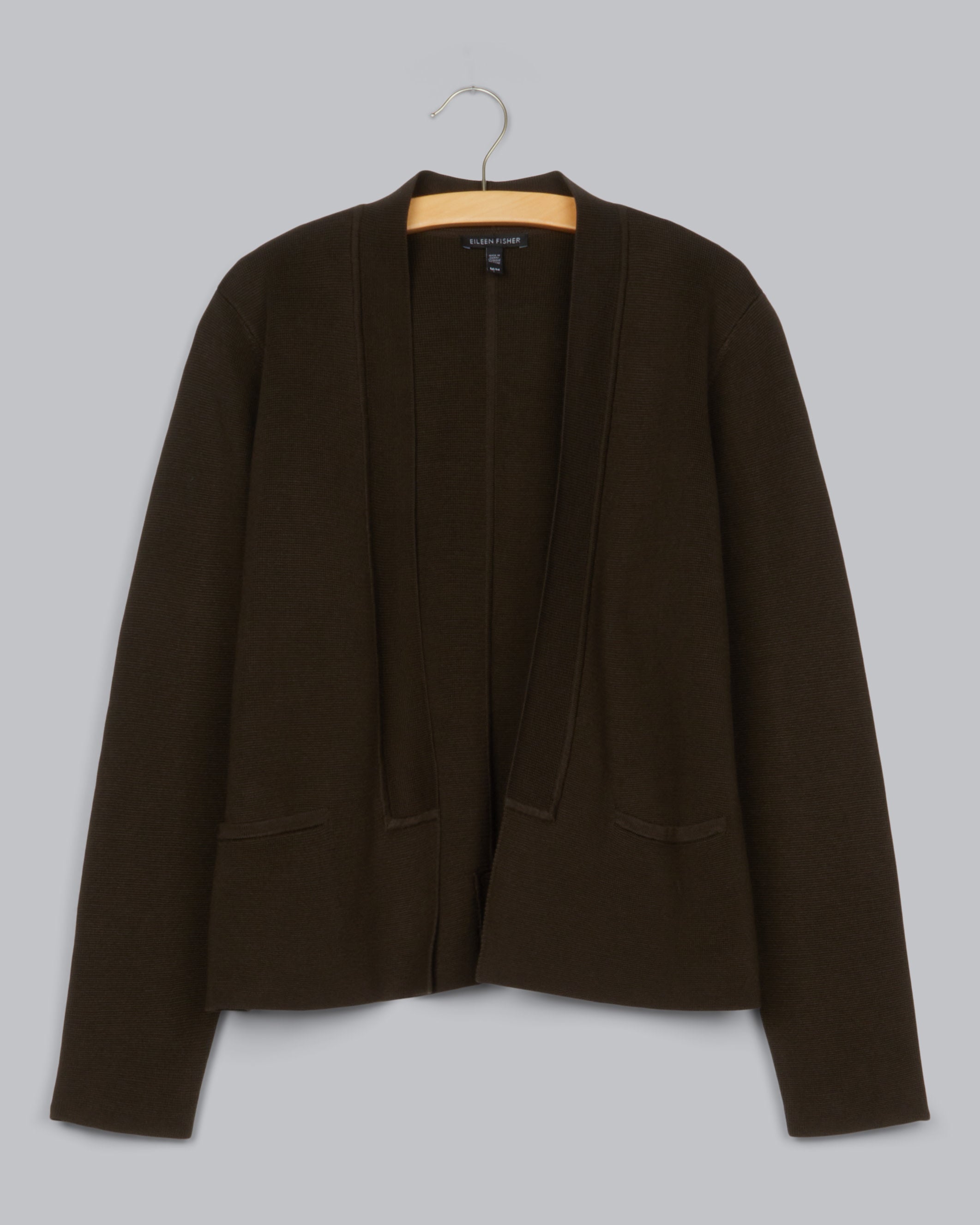 Silk & Organic Cotton Interlock Jacket – Eileen Fisher Renew