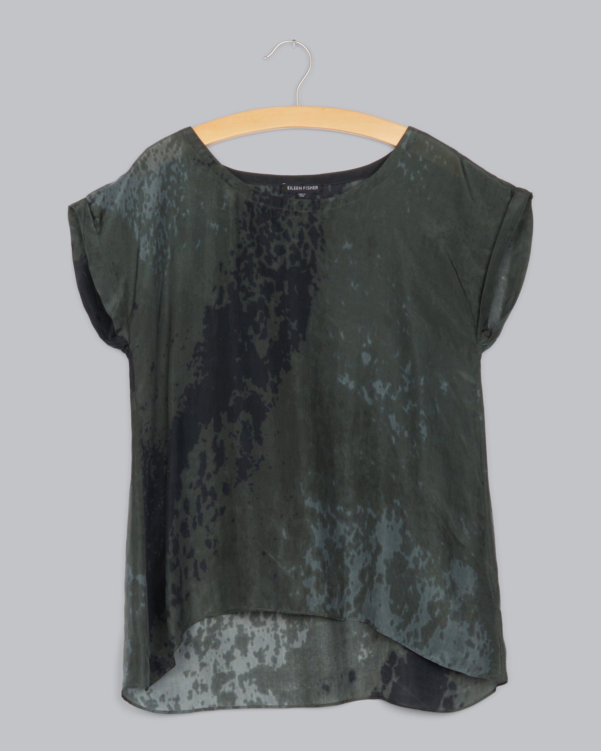 Sea Spray Printed Silk Blouse – Eileen Fisher Renew