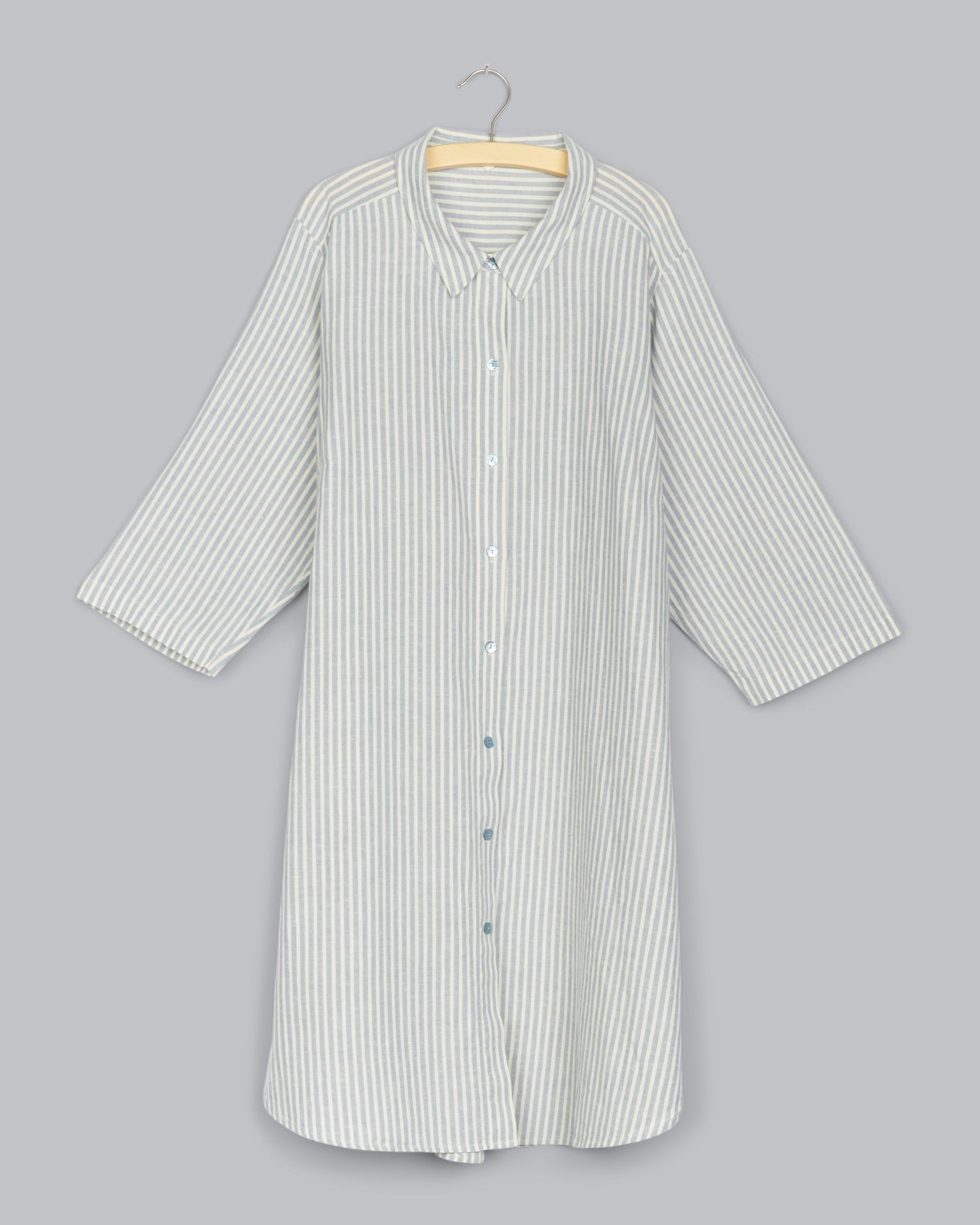 Hemp Organic Cotton Wide Stripe Dress
