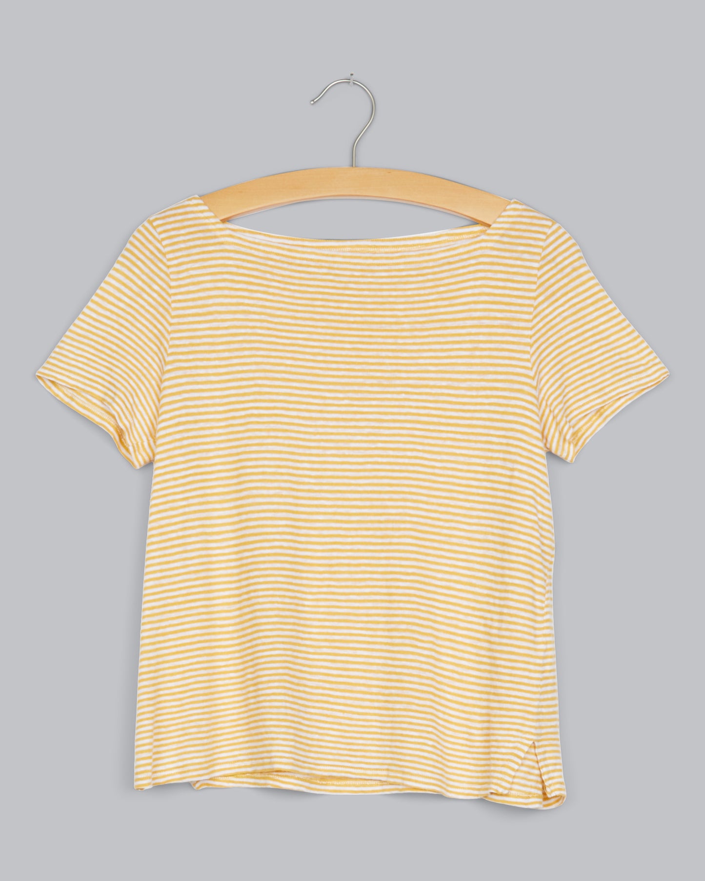 Linen Jersey Stripe Shirt
