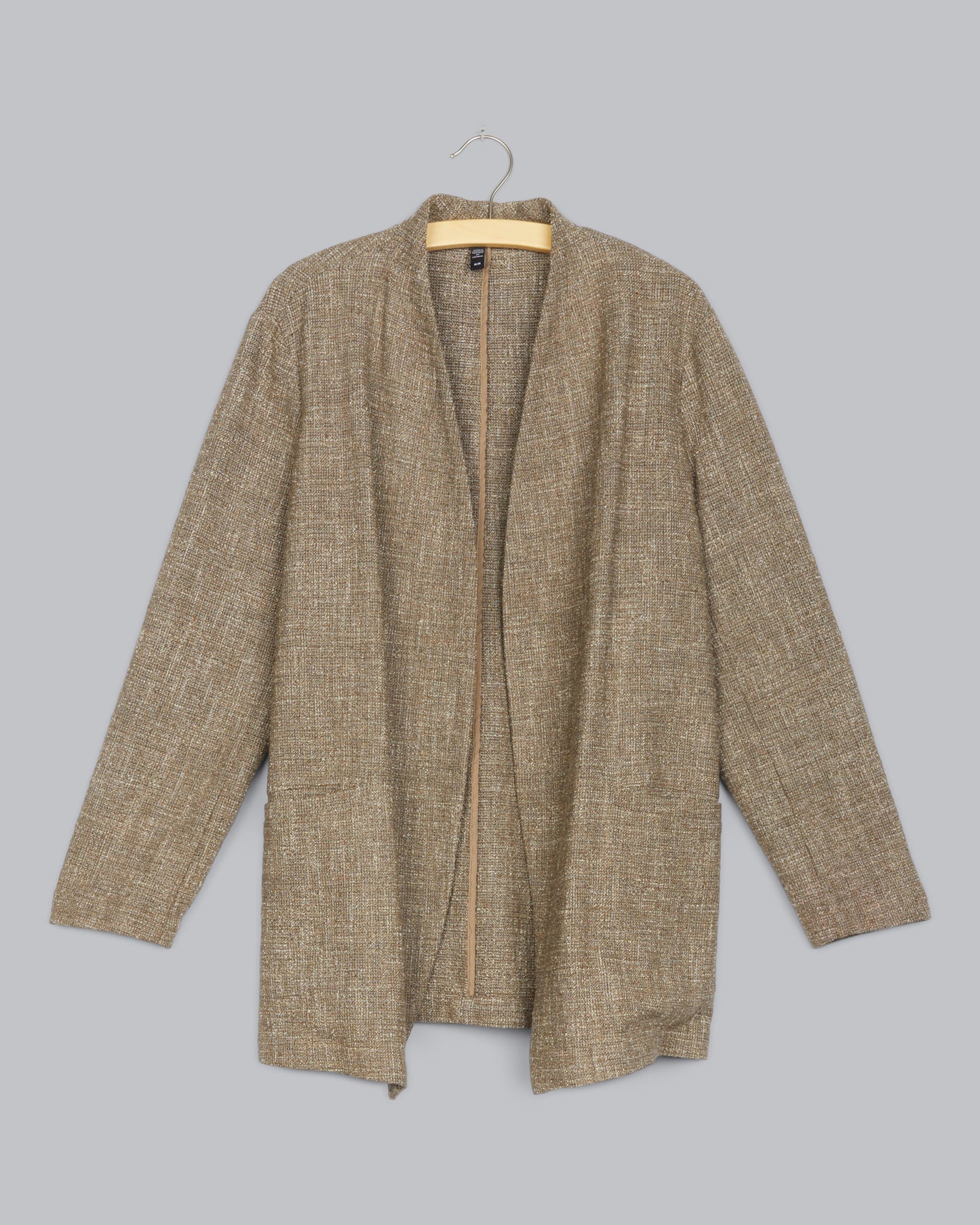Tweedy Cotton Slub Jacket