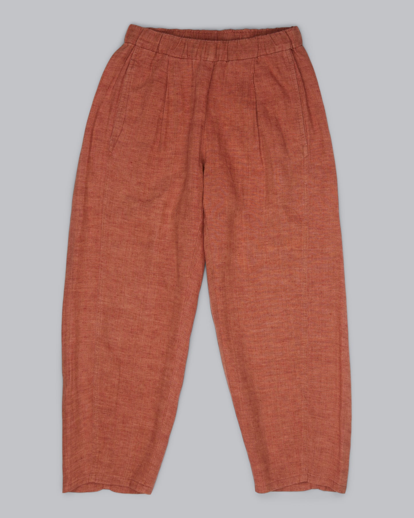 Washed Organic Linen Delave Pant