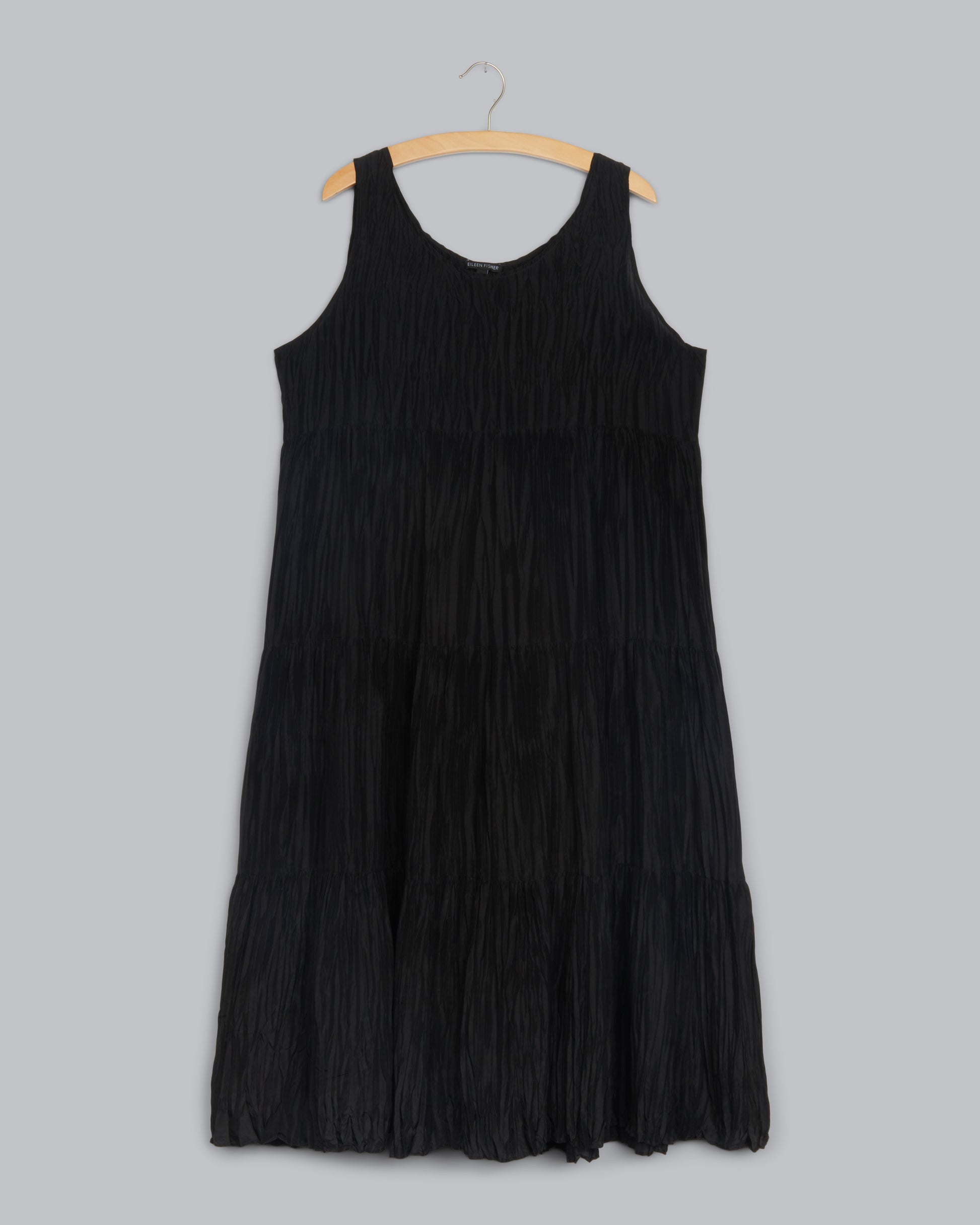 eileen fisher crushed silk dress Crushed Silk Habutai Dress – Eileen Fisher Renew