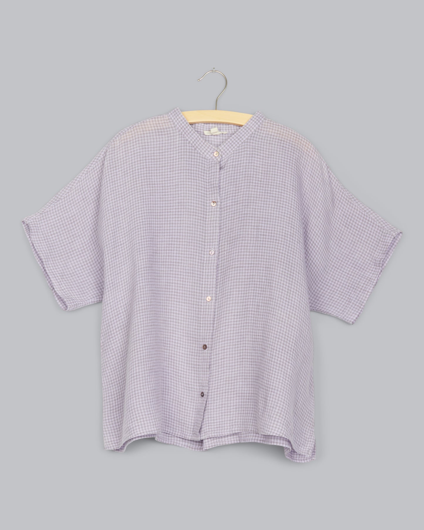 Organic Linen Check Shirt