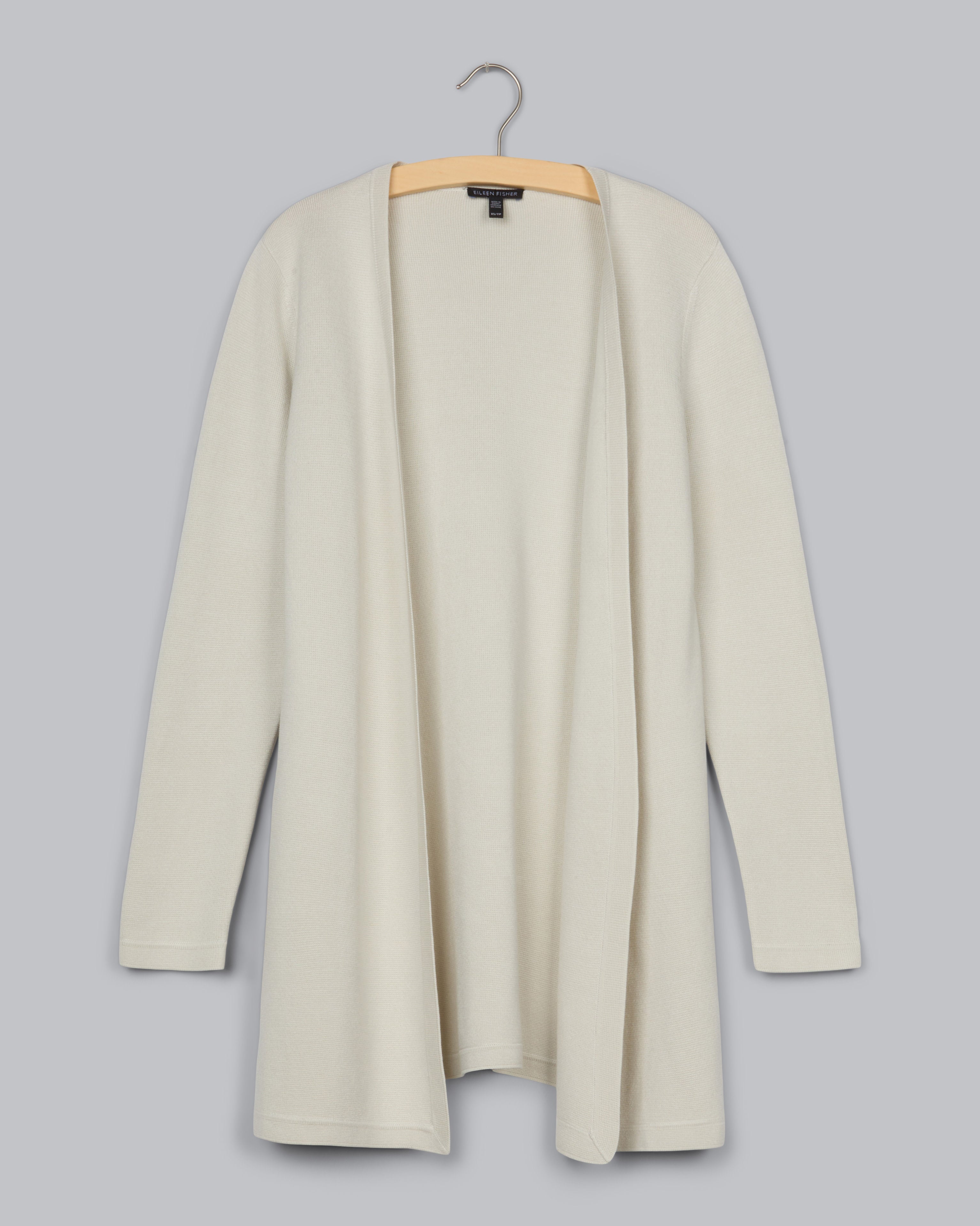 Silk & Organic Cotton Interlock Jacket – Eileen Fisher Renew