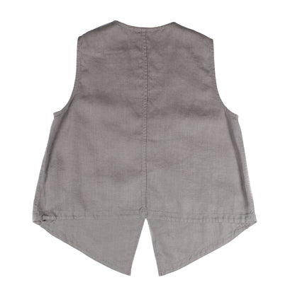 Heavy Linen Vest