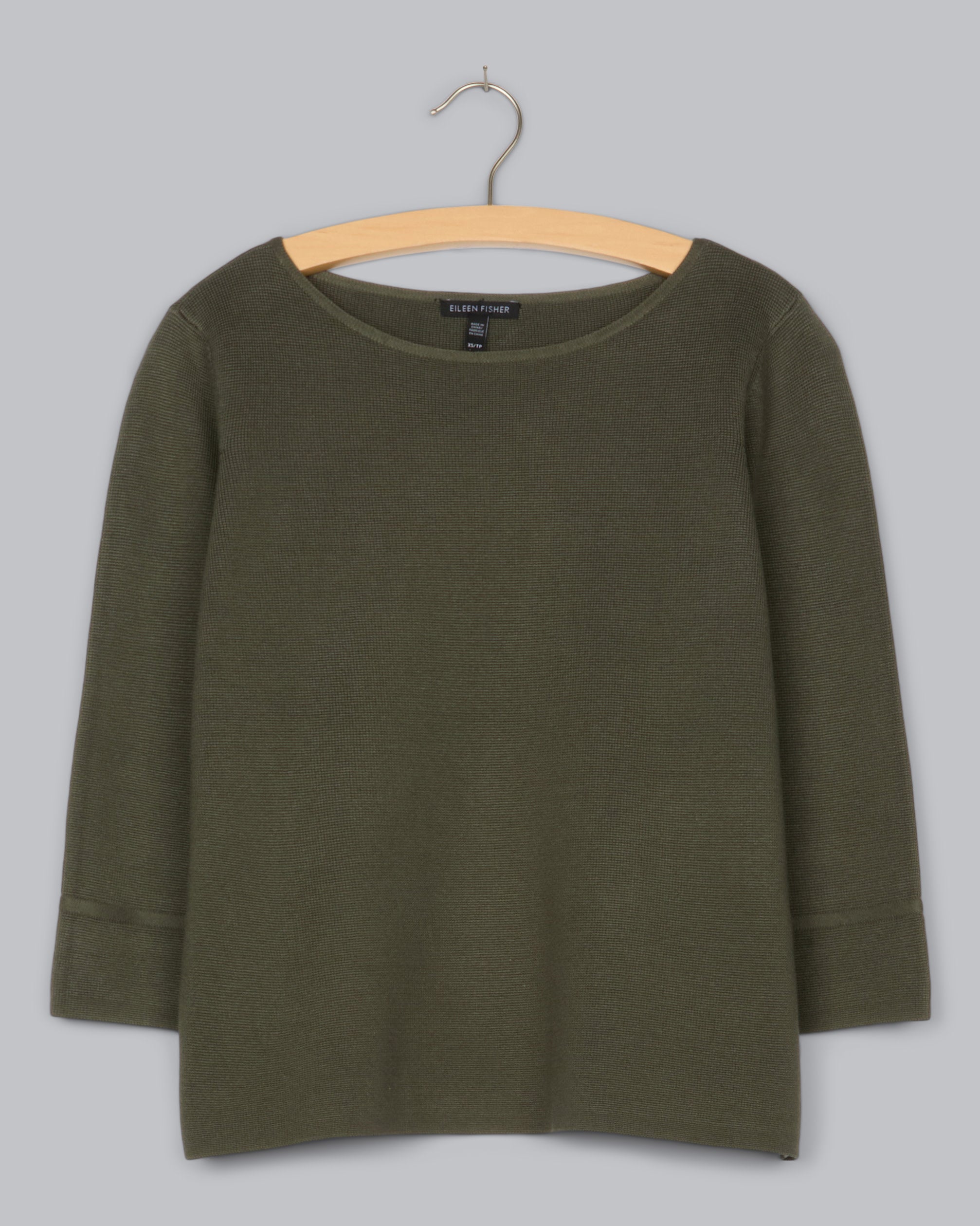 Silk Organic Cotton Interlock Pullover – Eileen Fisher Renew