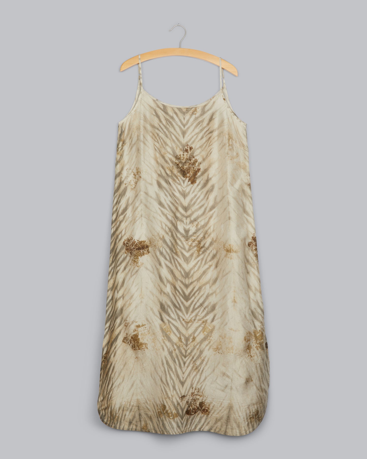 Onion Natural-Dyed Silk Dress