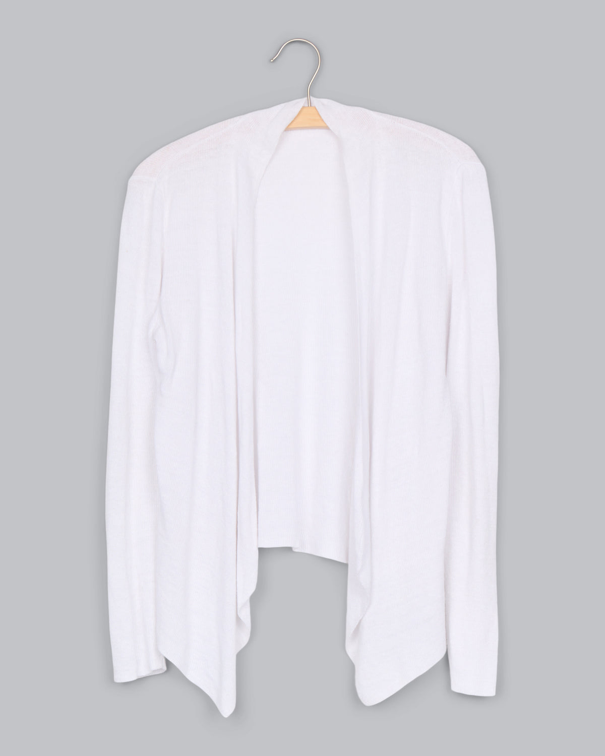 Organic Linen Polished Knit Cardigan