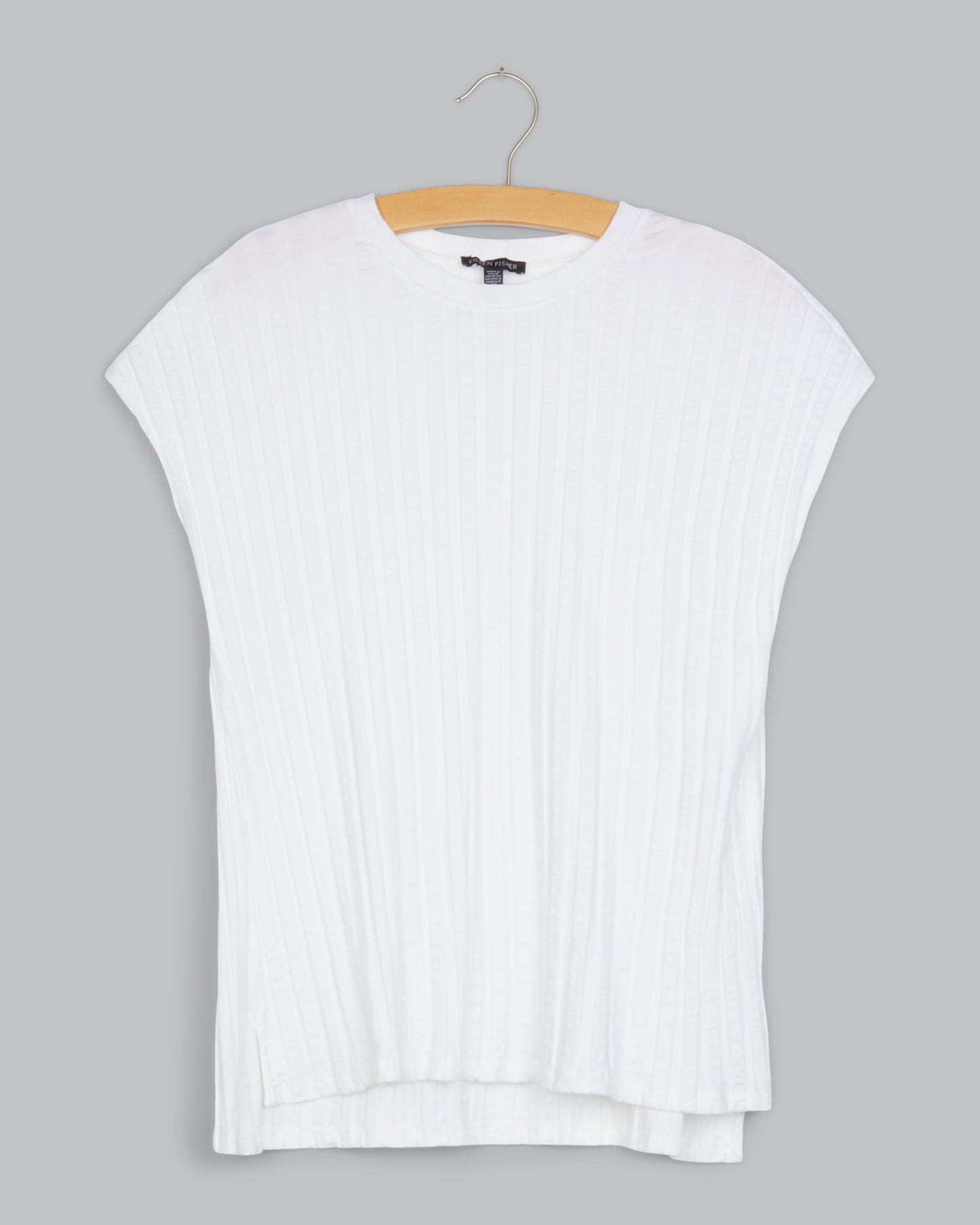 Tencel Wide Rib Stretch Shirt