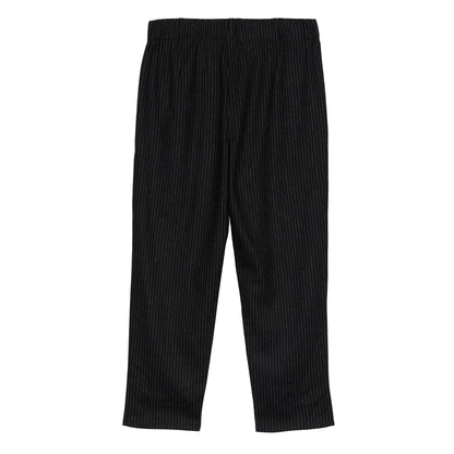 Broken Stripe Wool Flannel Pant