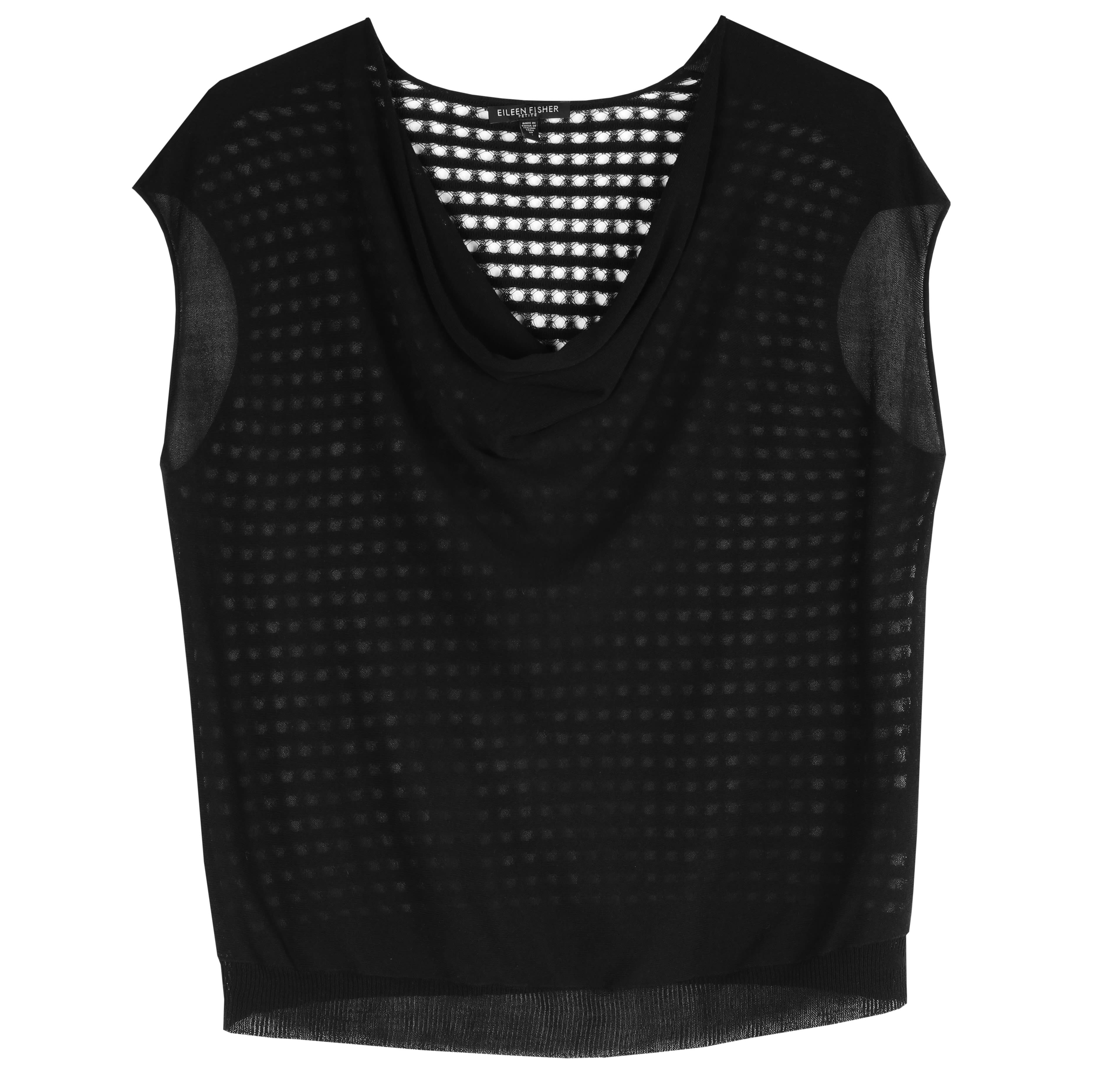 Sheer Cotton Mesh Pullover – Eileen Fisher Renew