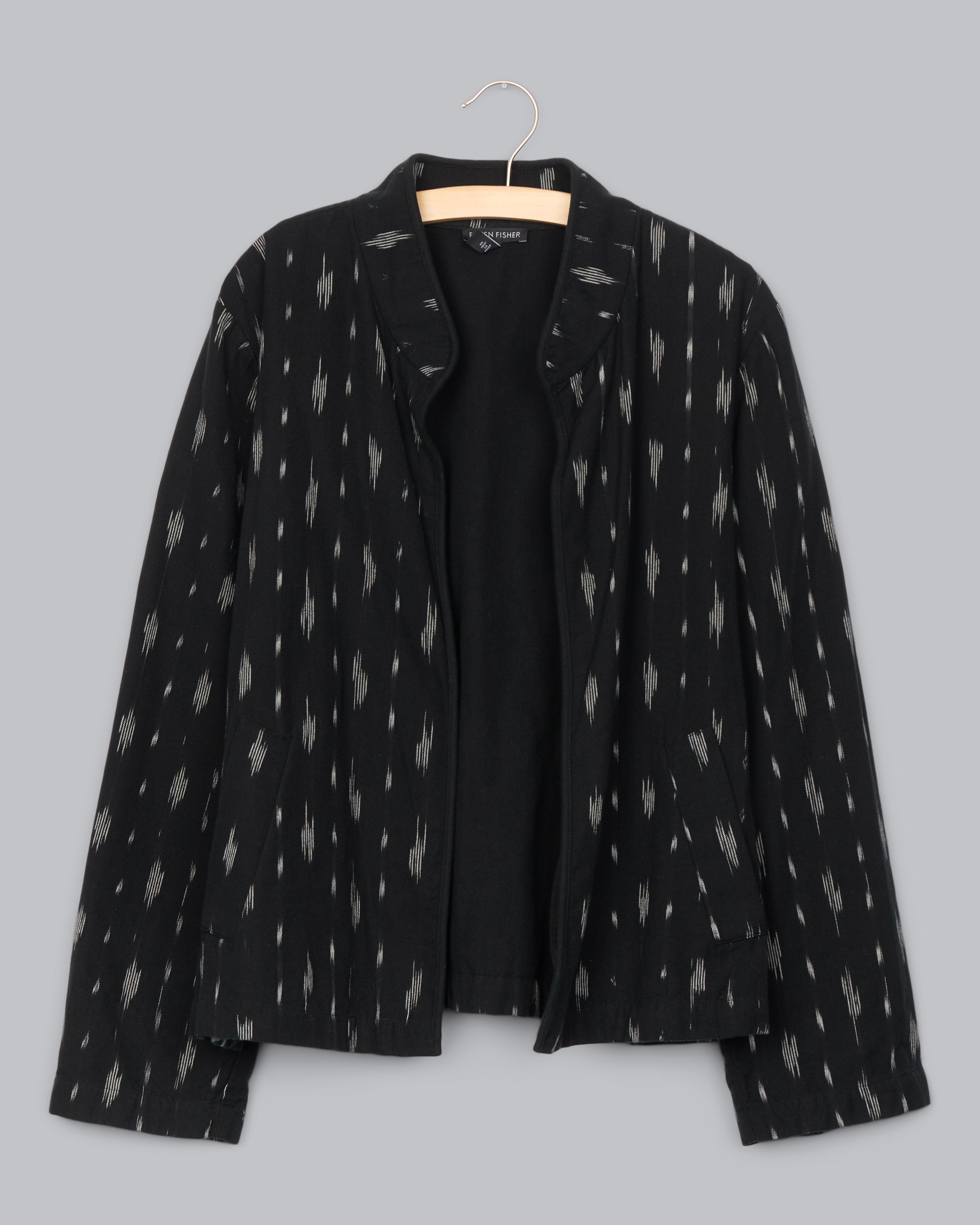Organic Cotton Ikat Doubleweave Jacket – Eileen Fisher Renew