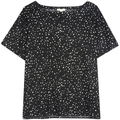Dot Printed Organic Cotton Shirt