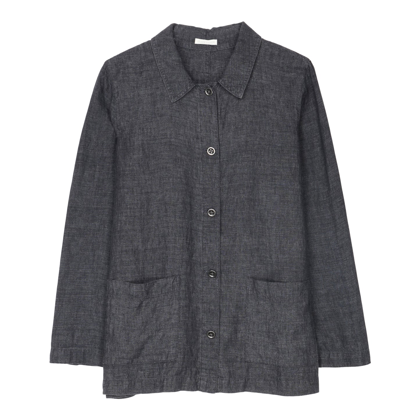 Washed Organic Linen Delave Jacket